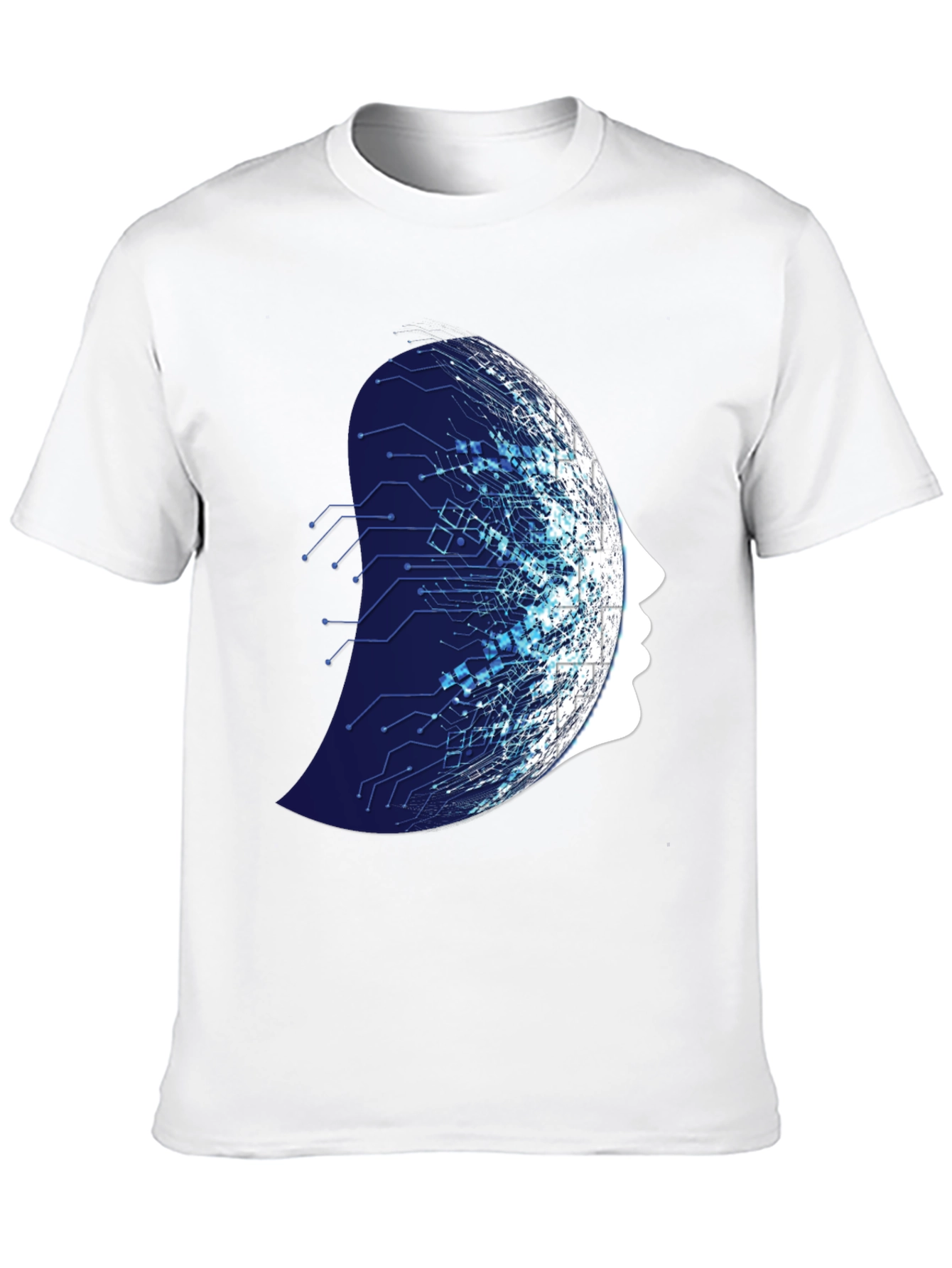 Tech Mind T-Shirt - Modern AI Design