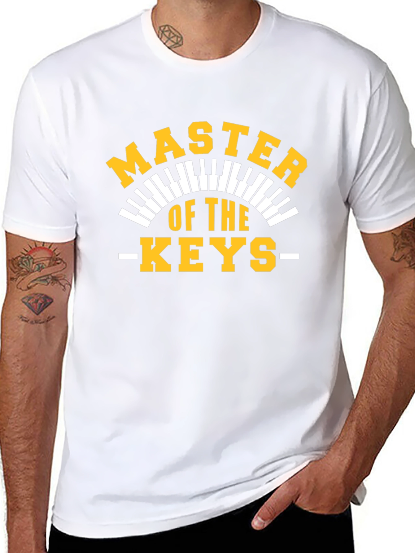 Master of the Keys Graphic T-Shirt