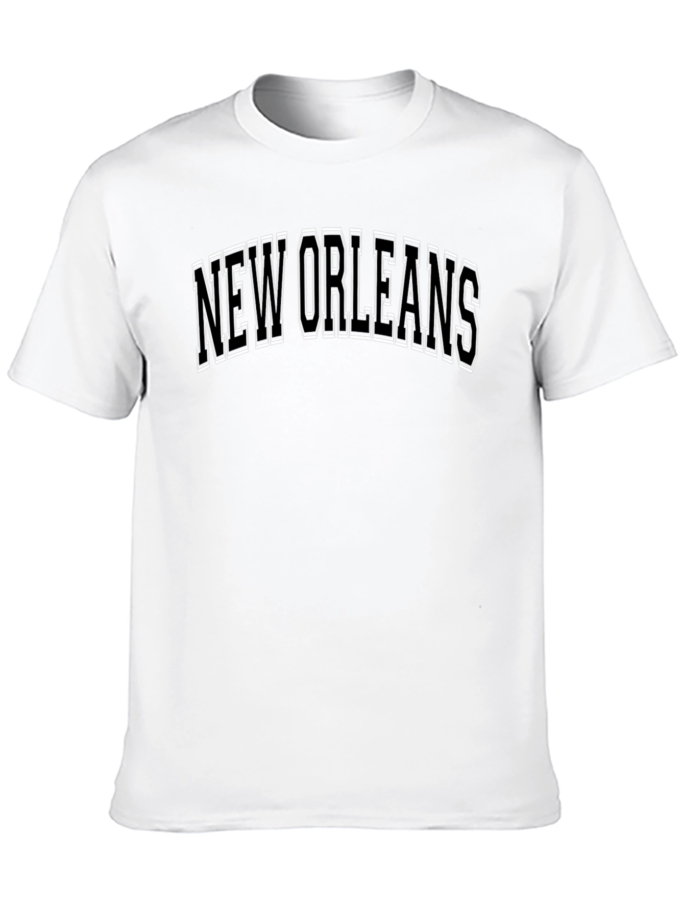 New Orleans Graphic Tee - Stylish Black T-Shirt