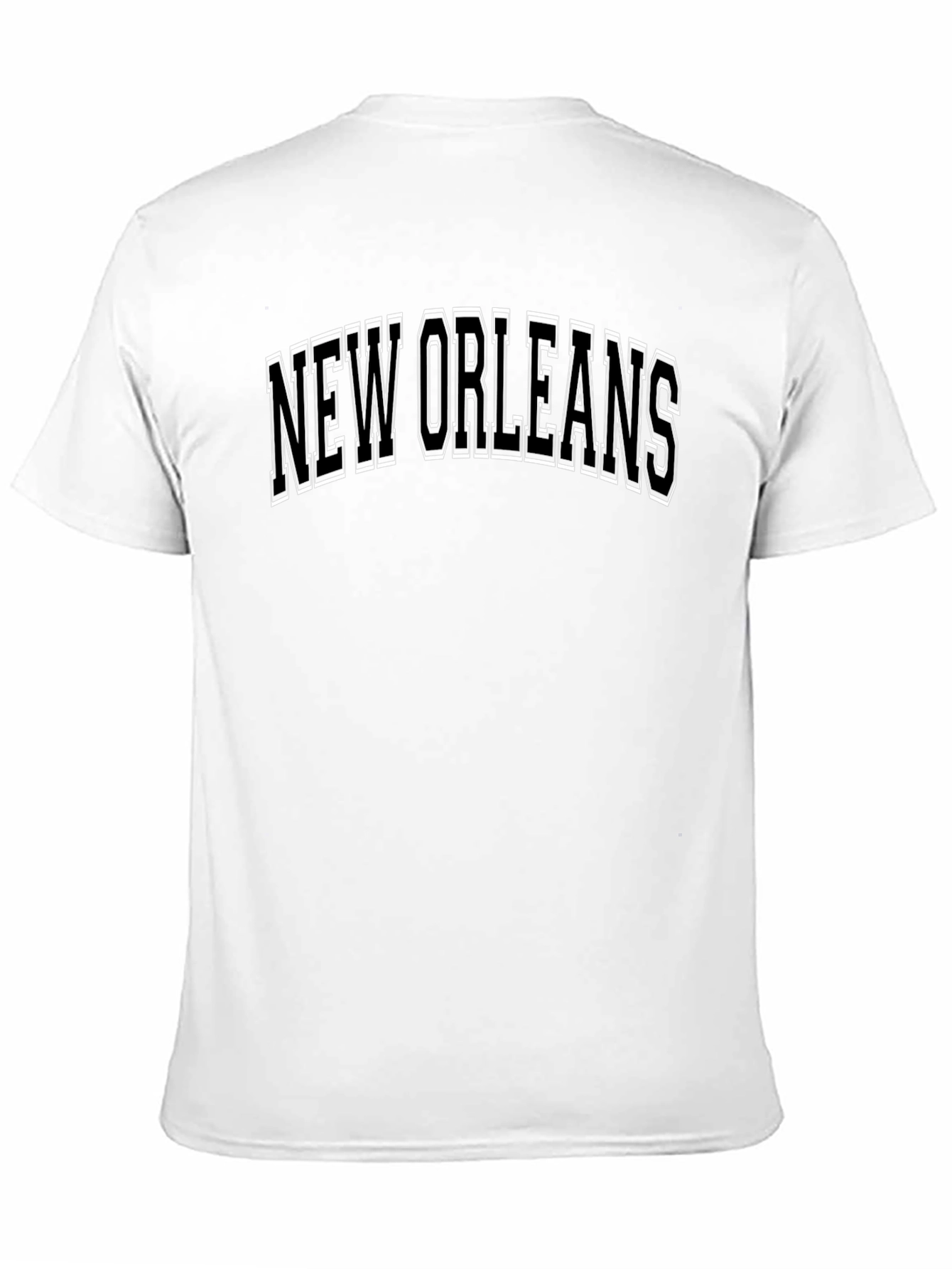 New Orleans Graphic Tee - Stylish Black T-Shirt