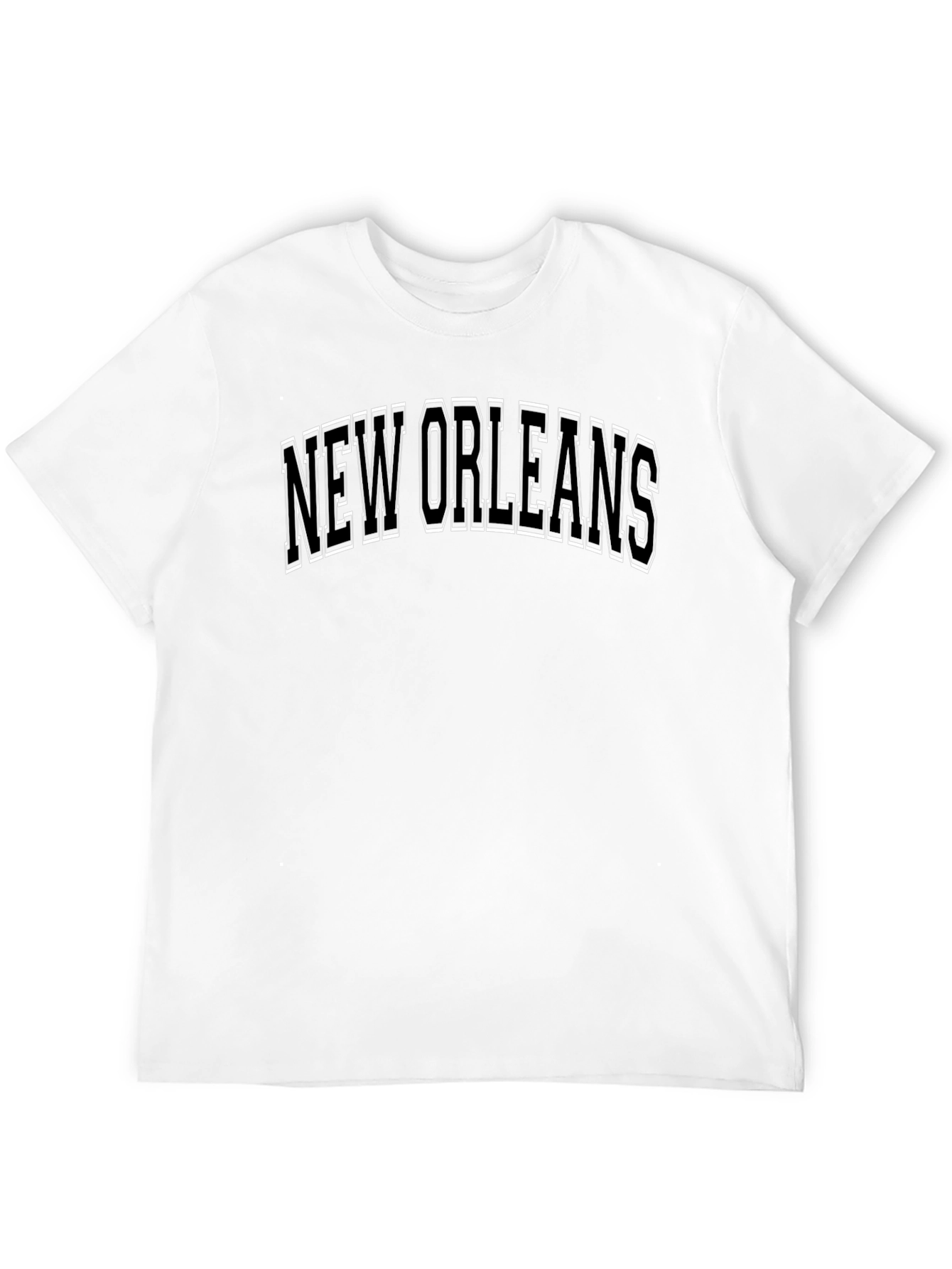 New Orleans Graphic Tee - Stylish Black T-Shirt