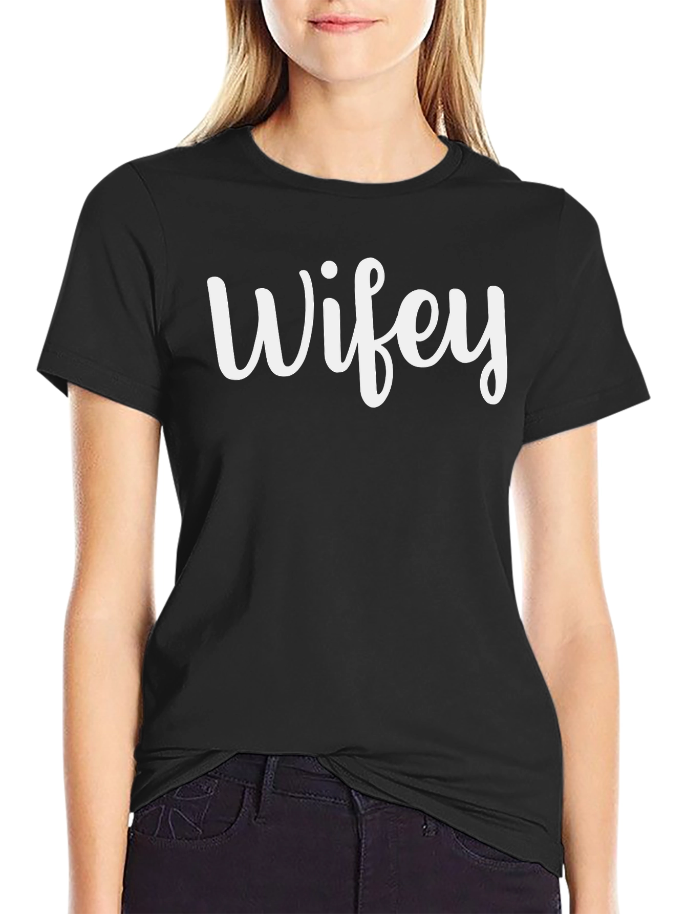 Wifey Graphic Tee - Modern Bridal Style