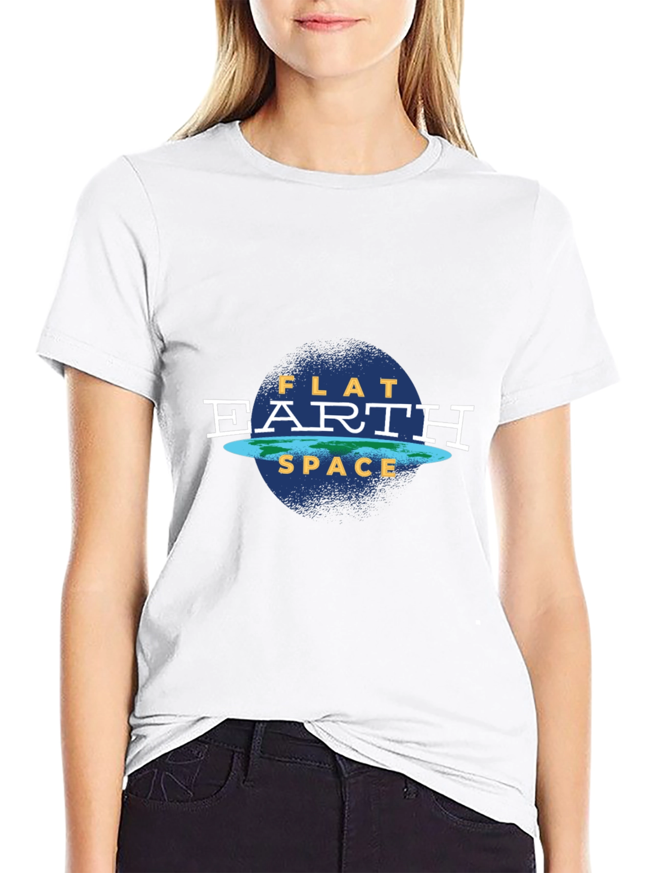 Flat Earth Society T-Shirt - Conspiracy Theory Tee