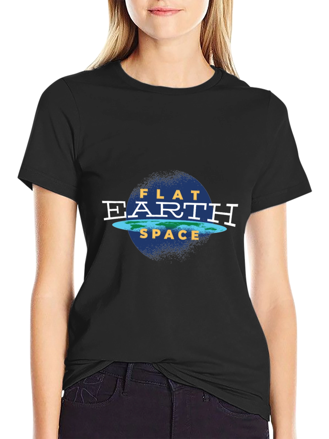 Flat Earth Society T-Shirt - Conspiracy Theory Tee