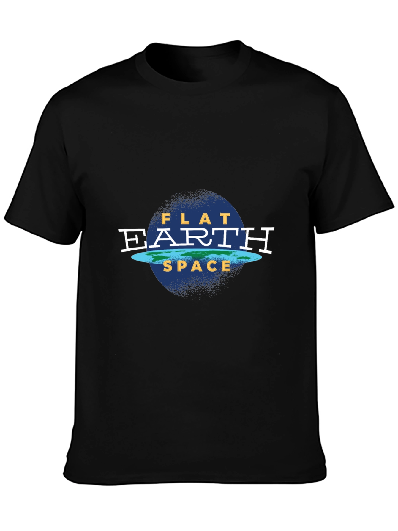 Flat Earth Society T-Shirt - Conspiracy Theory Tee