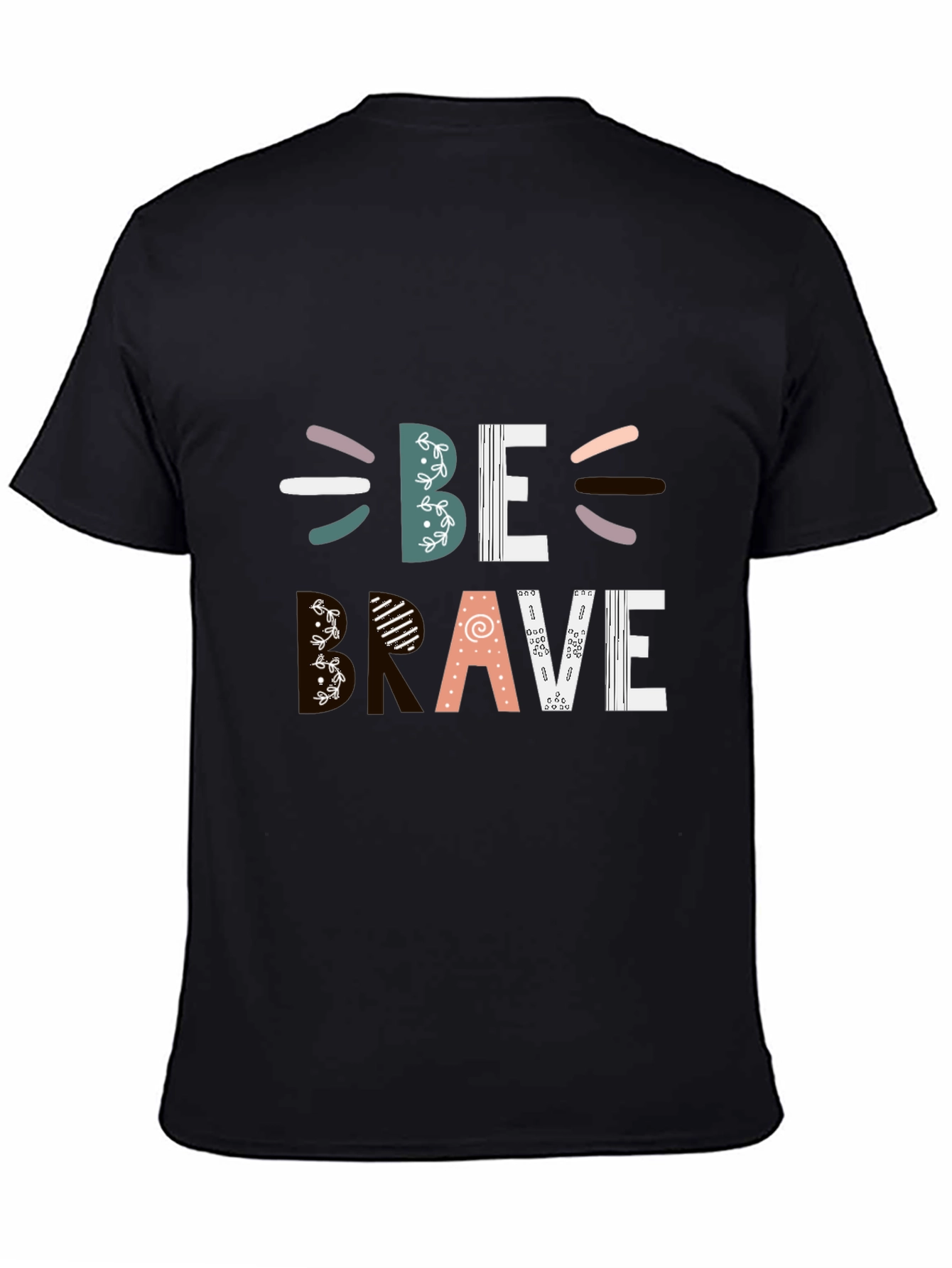 Be Brave Graphic Tee - Stylish Mens T-Shirt