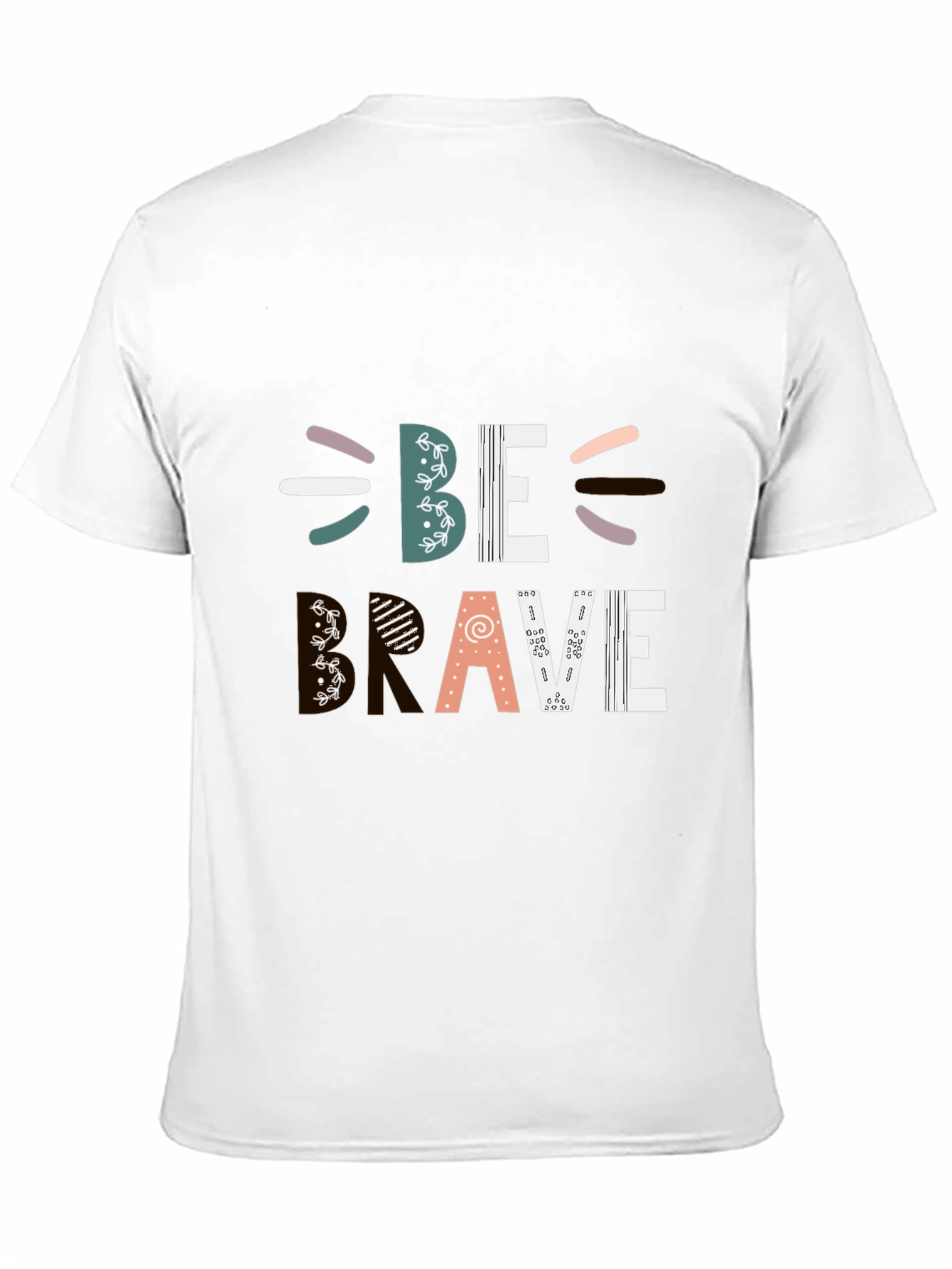 Be Brave Graphic Tee - Stylish Mens T-Shirt