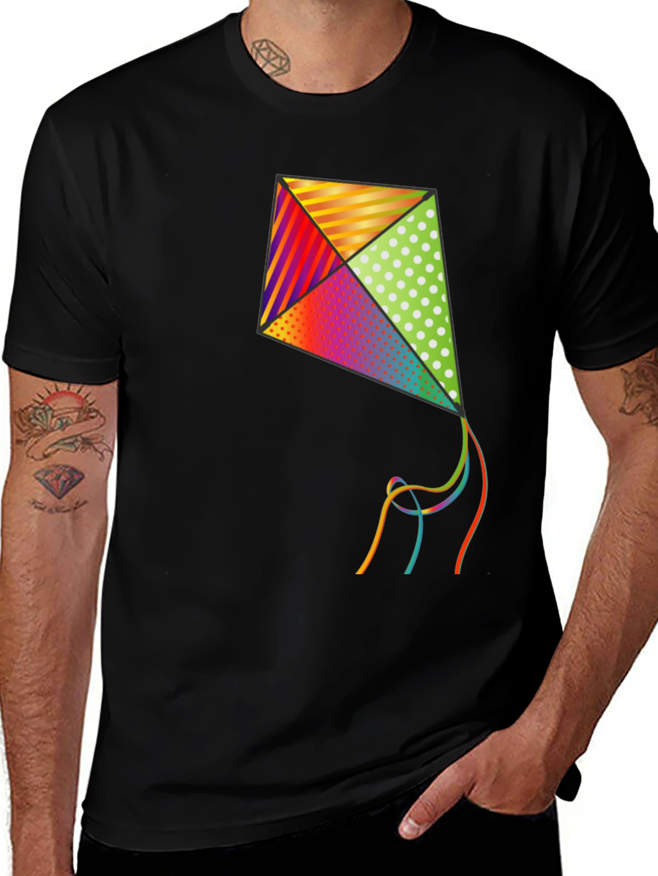 Kite Graphic Tee - Stylish Casual Wear