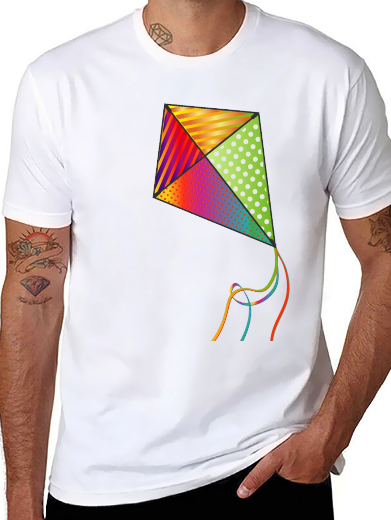 Kite Graphic Tee - Stylish Casual Wear