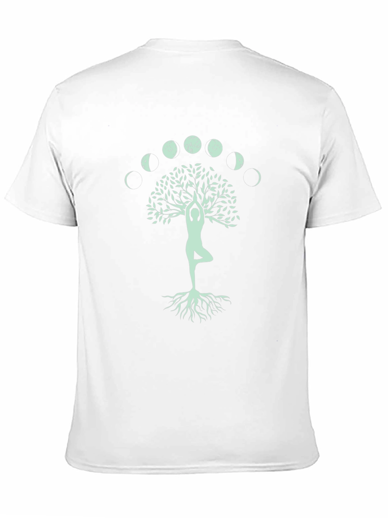 Yoga Tree of Life T-Shirt - Moon Phases