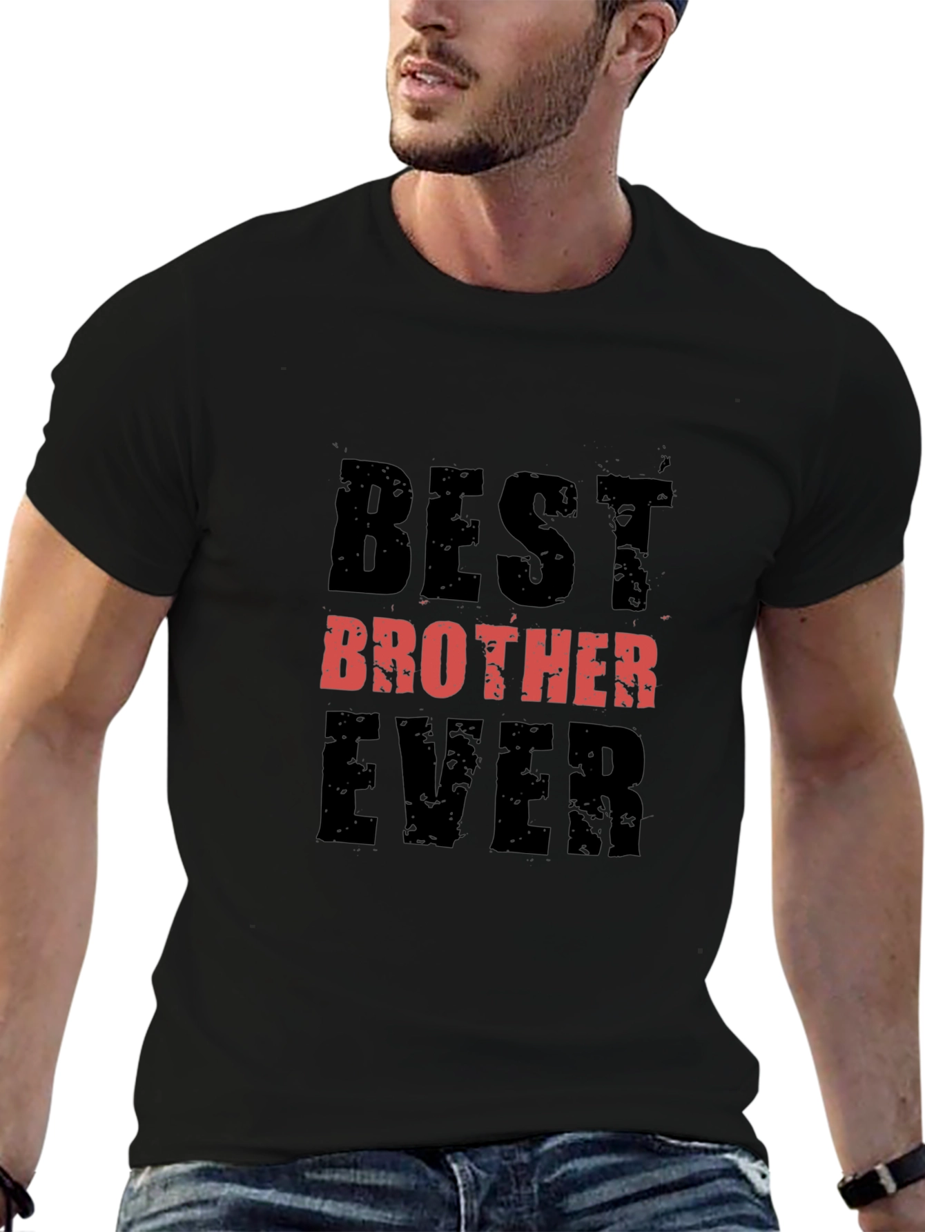 Best Brother Ever Black T-Shirt