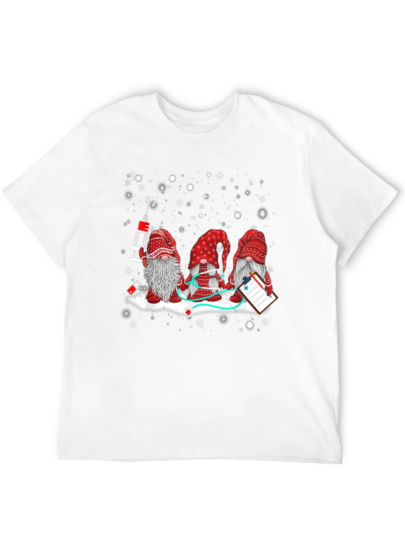 Nurse Gnomes T-Shirt: Holiday Health Hero