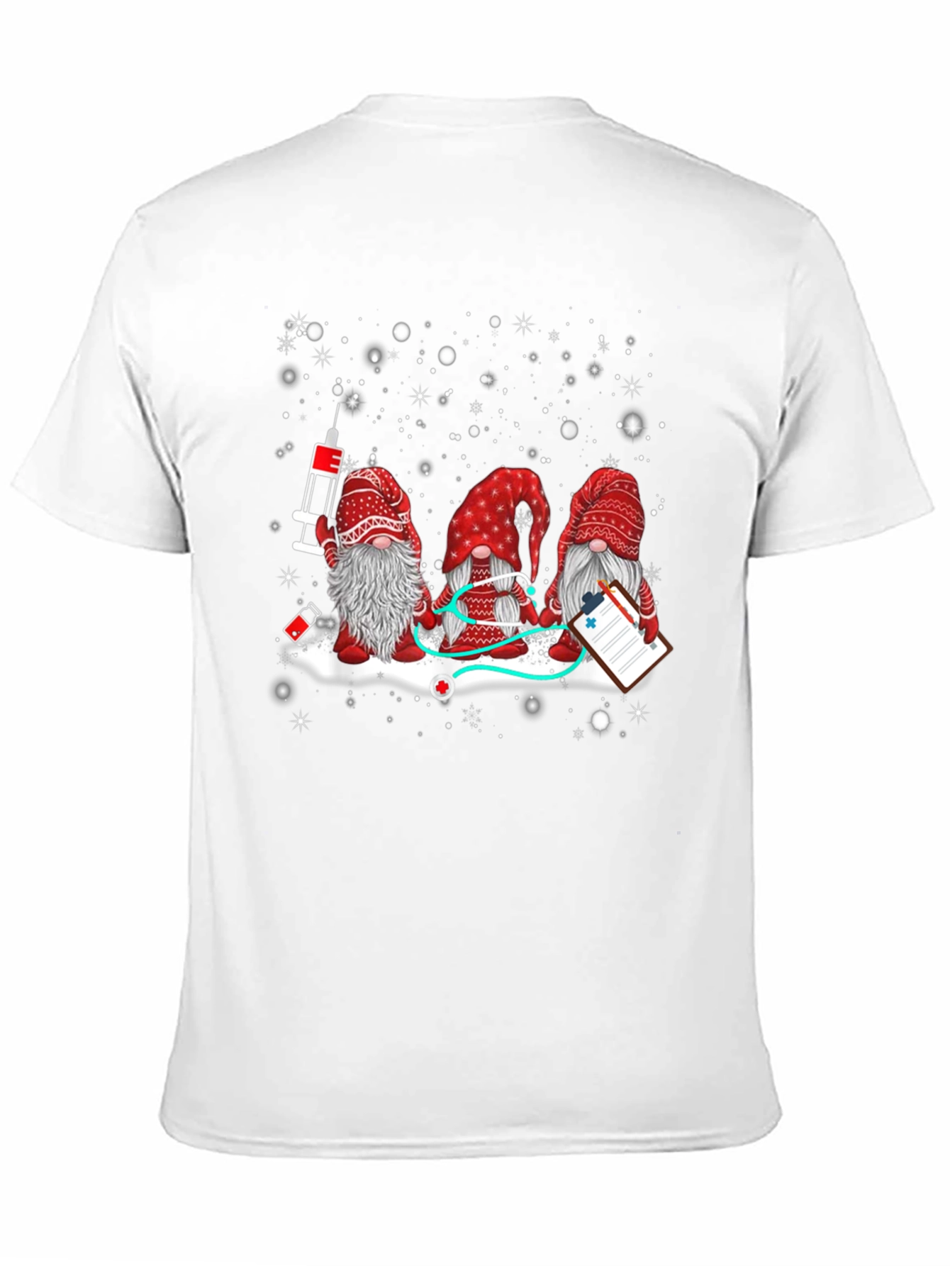 Nurse Gnomes T-Shirt: Holiday Health Hero