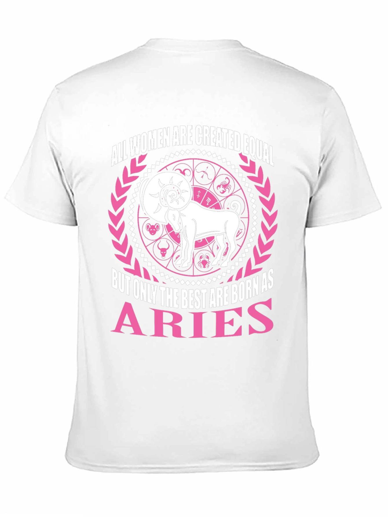 Aries Zodiac Womens T-Shirt