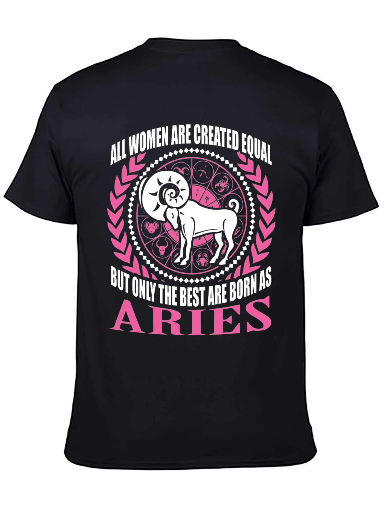 Aries Zodiac Womens T-Shirt