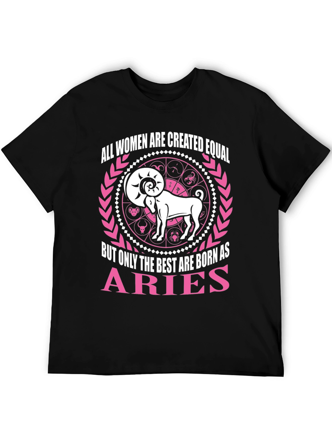Aries Zodiac Womens T-Shirt