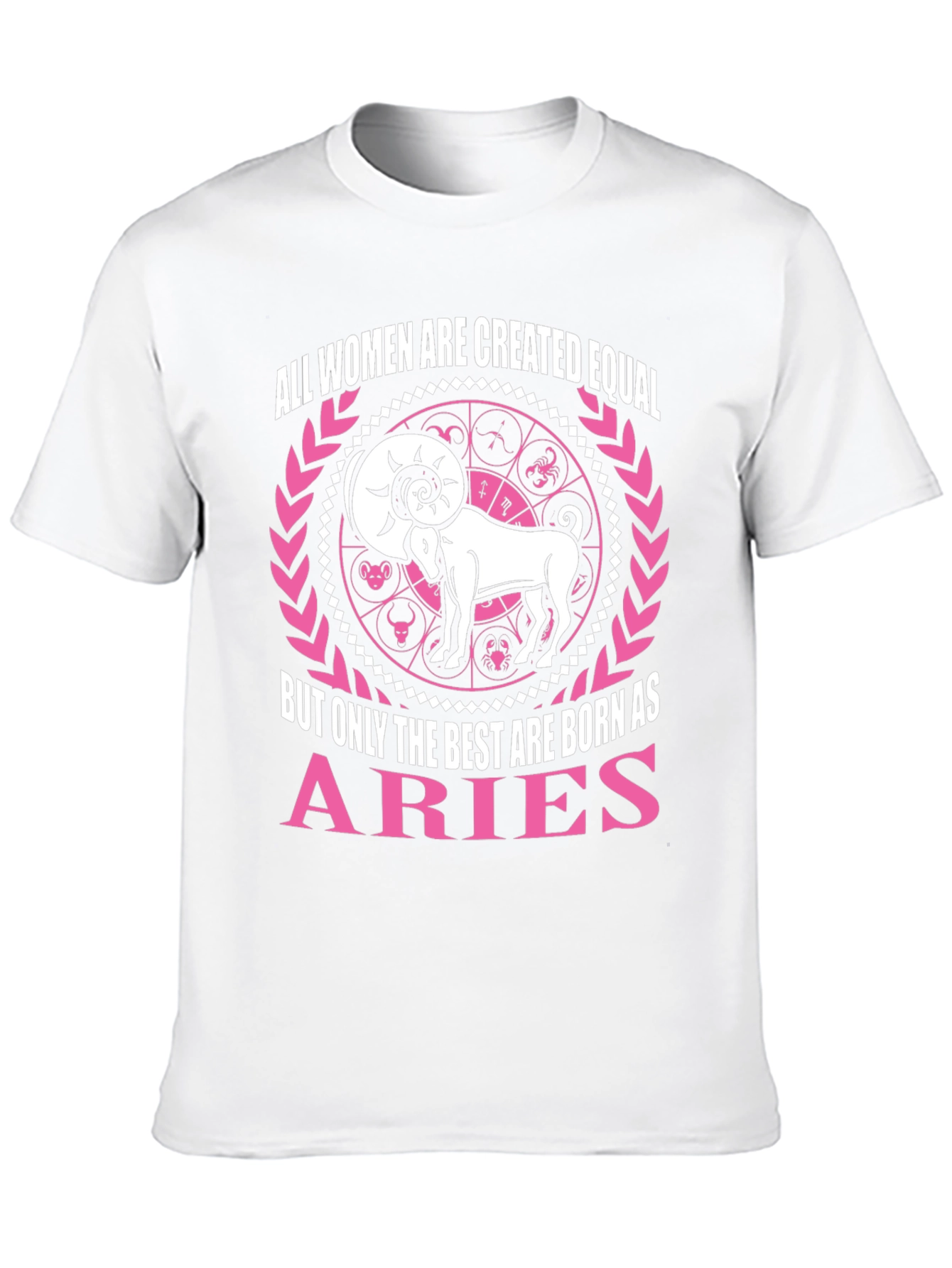 Aries Zodiac Womens T-Shirt