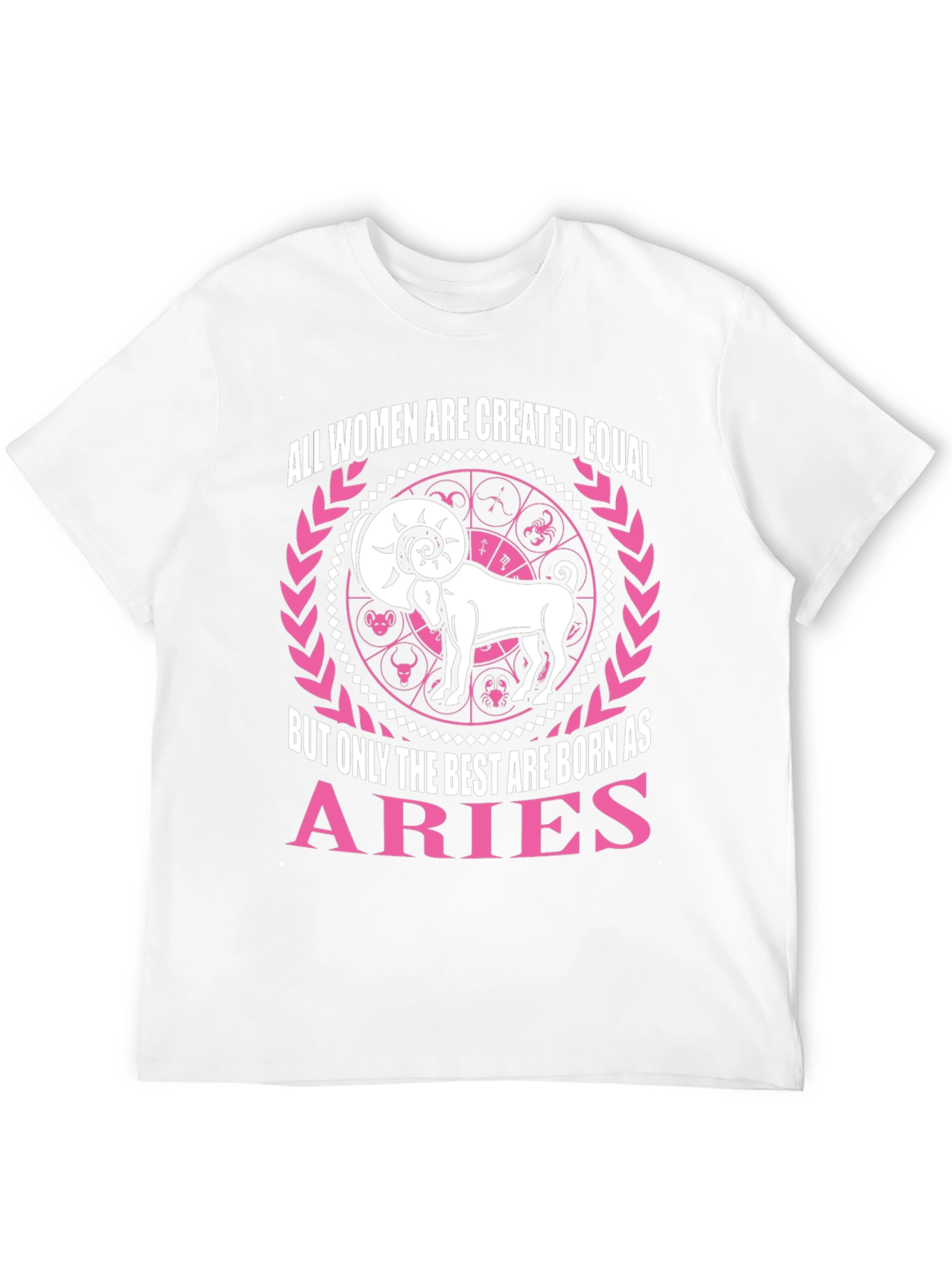Aries Zodiac Womens T-Shirt