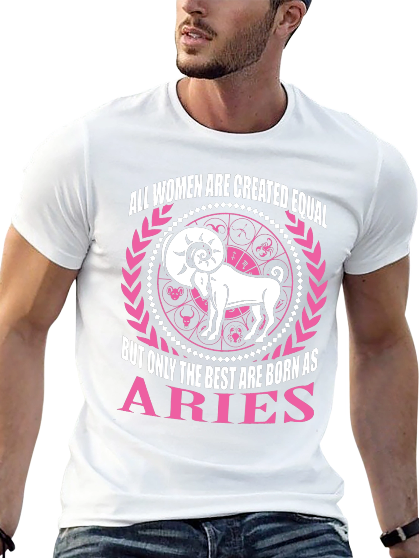 Aries Zodiac Womens T-Shirt