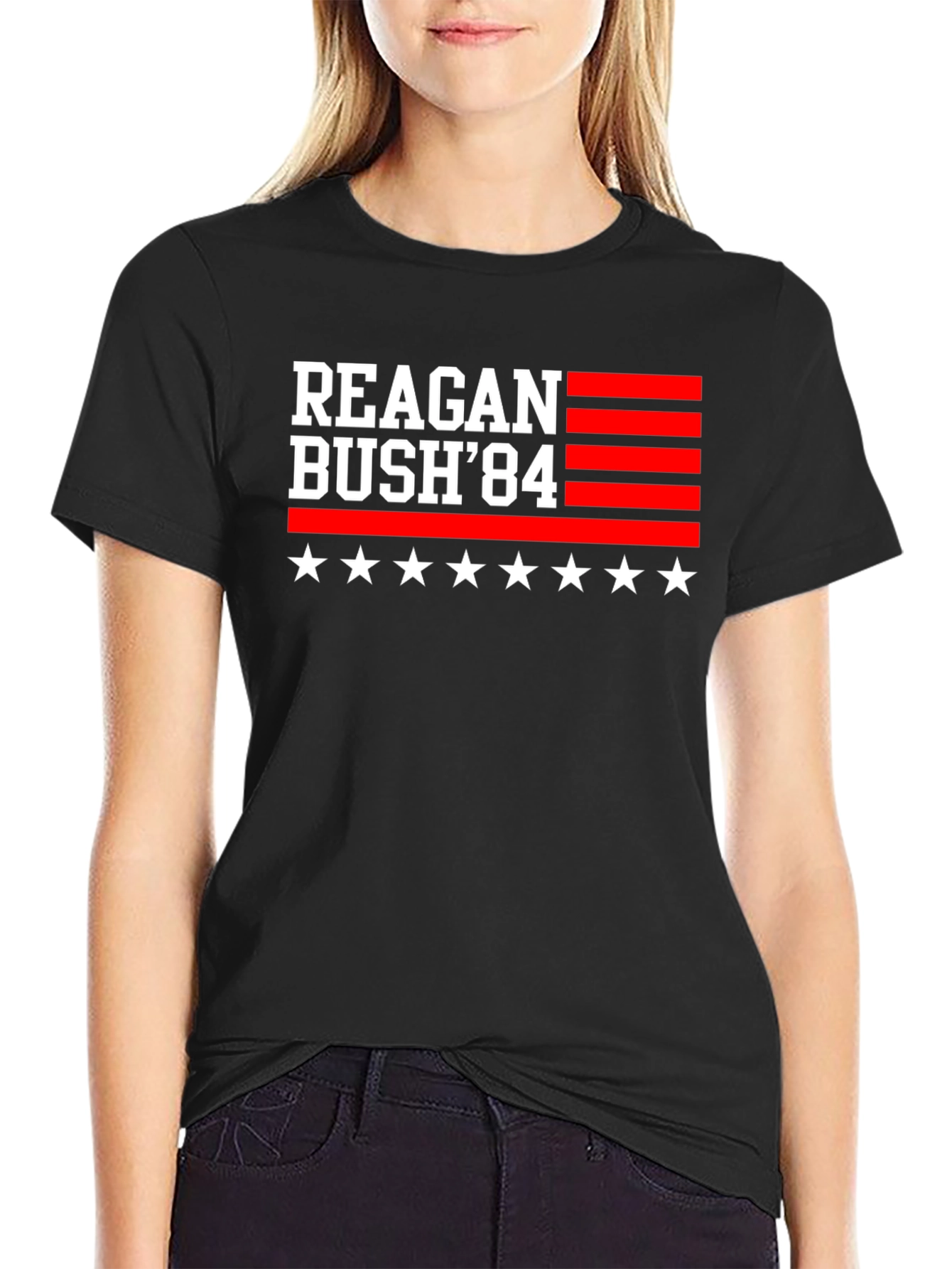 Reagan Bush 84 Graphic T-Shirt
