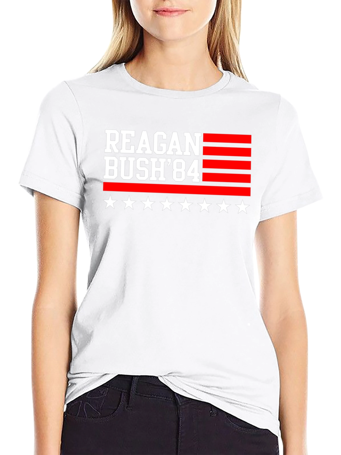 Reagan Bush 84 Graphic T-Shirt