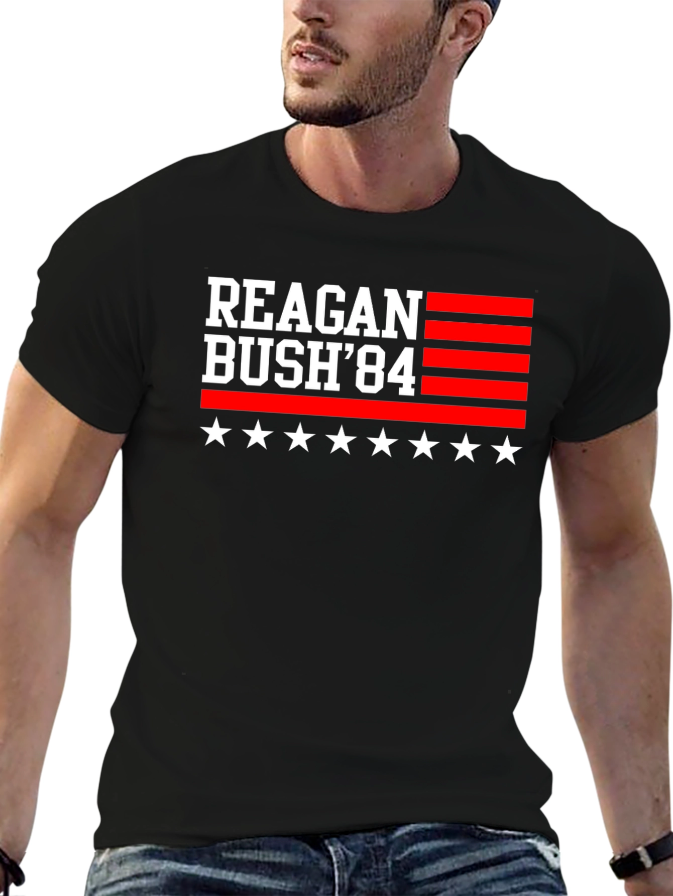 Reagan Bush 84 Graphic T-Shirt