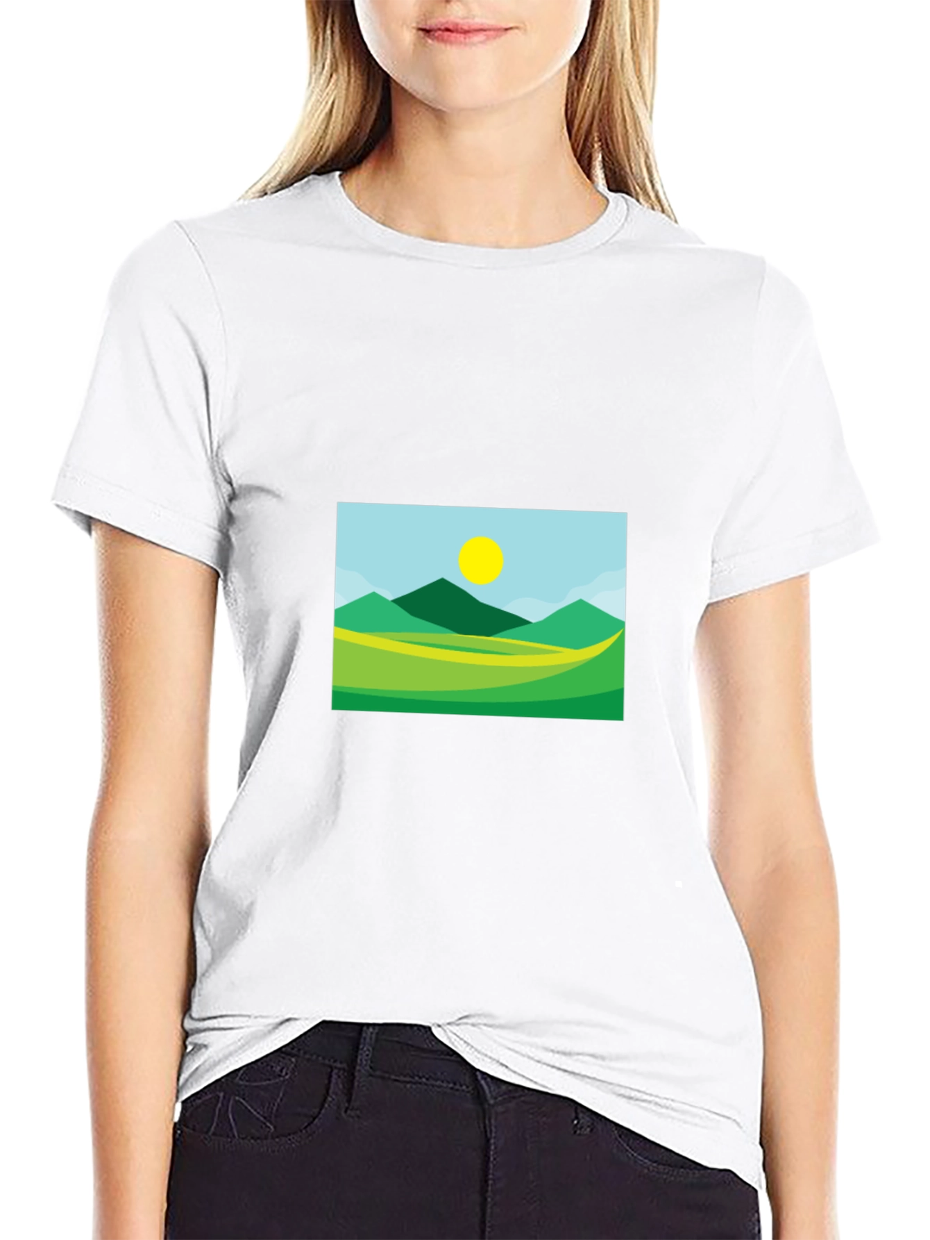 Nature Landscape Graphic Tee