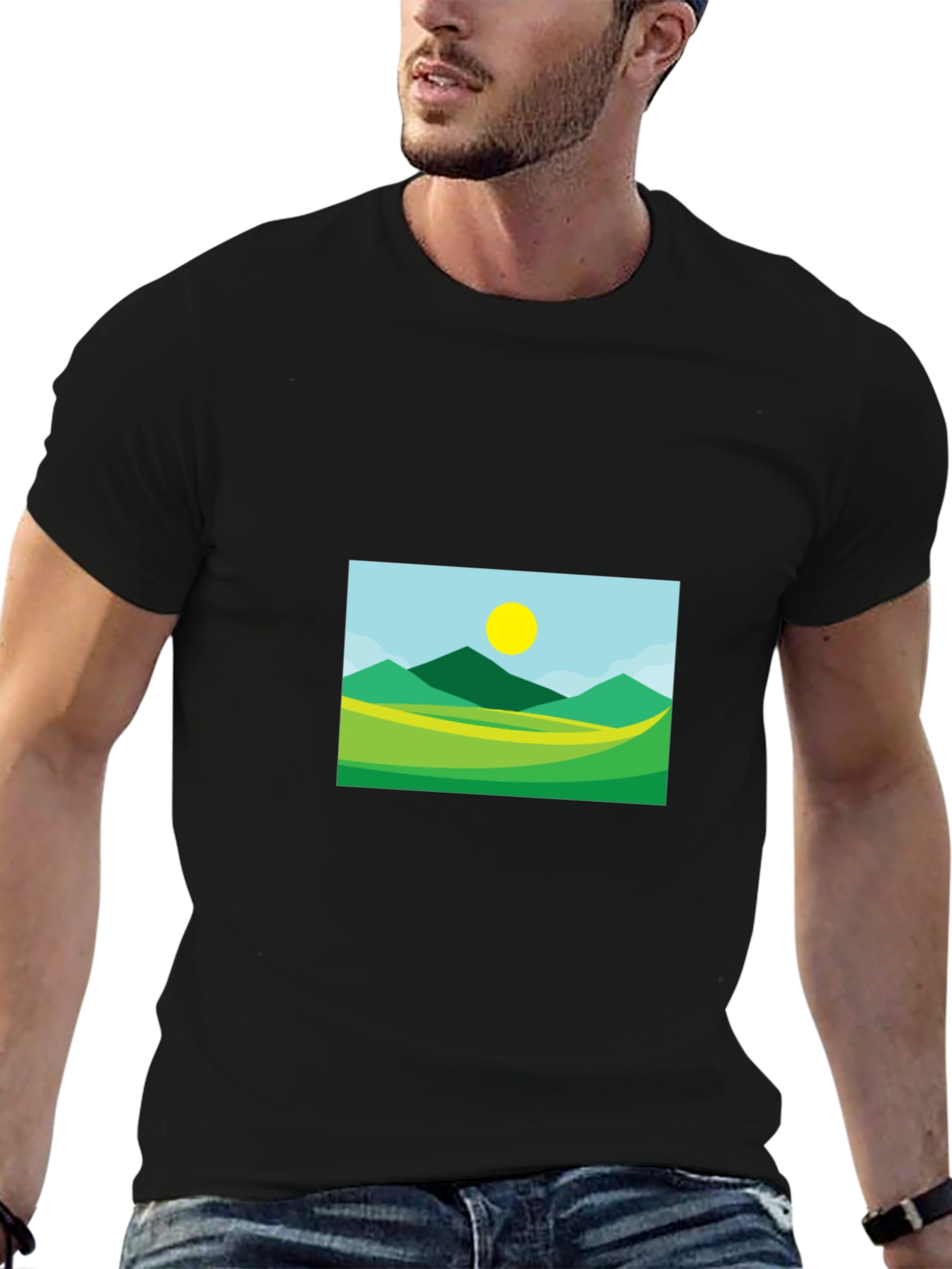 Nature Landscape Graphic Tee