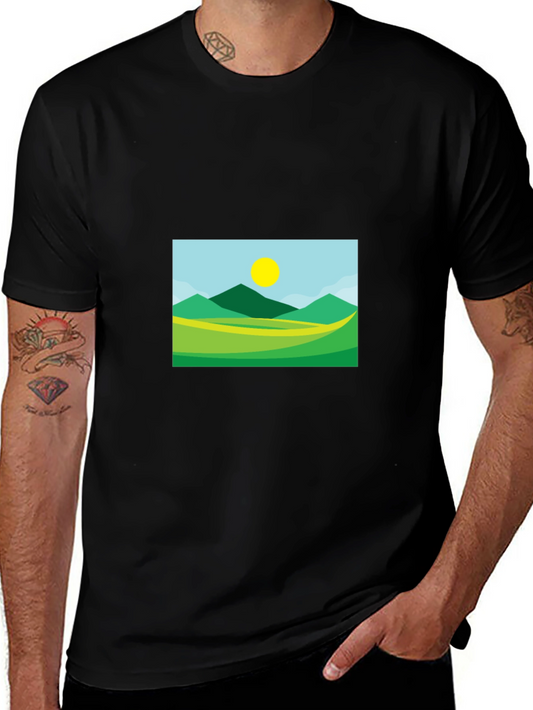 Nature Landscape Graphic Tee