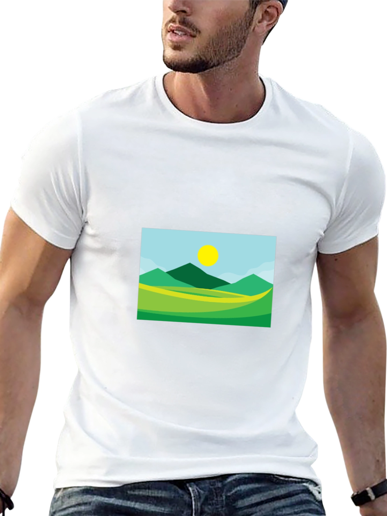 Nature Landscape Graphic Tee