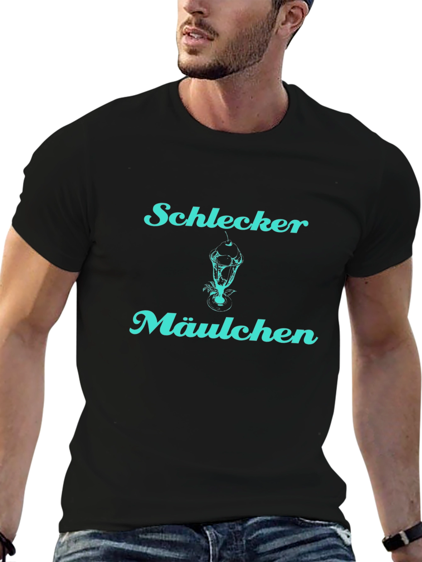 Schlecker Maulchen Black T-Shirt - Unique Design