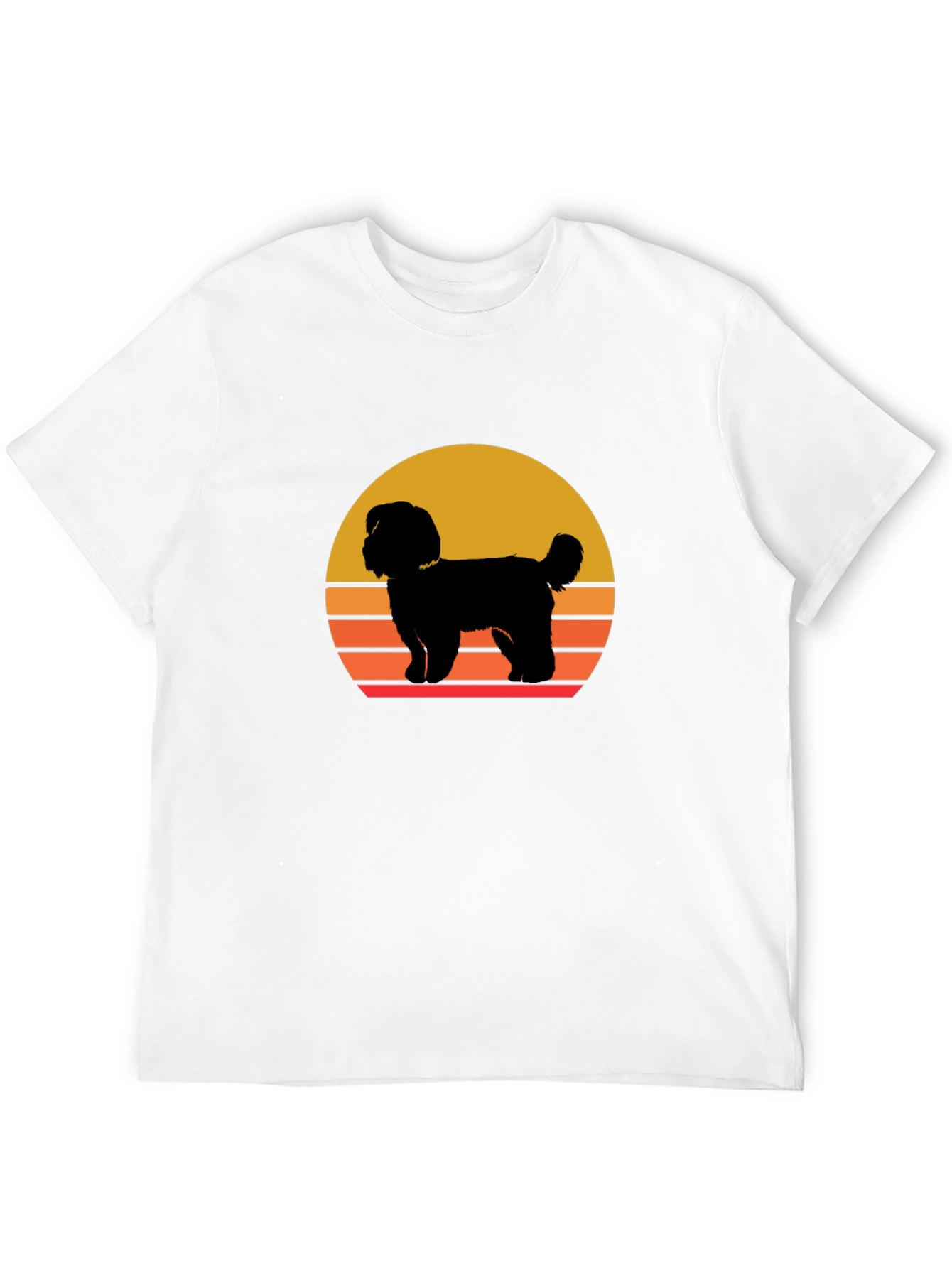 Retro Dog Silhouette T-Shirt