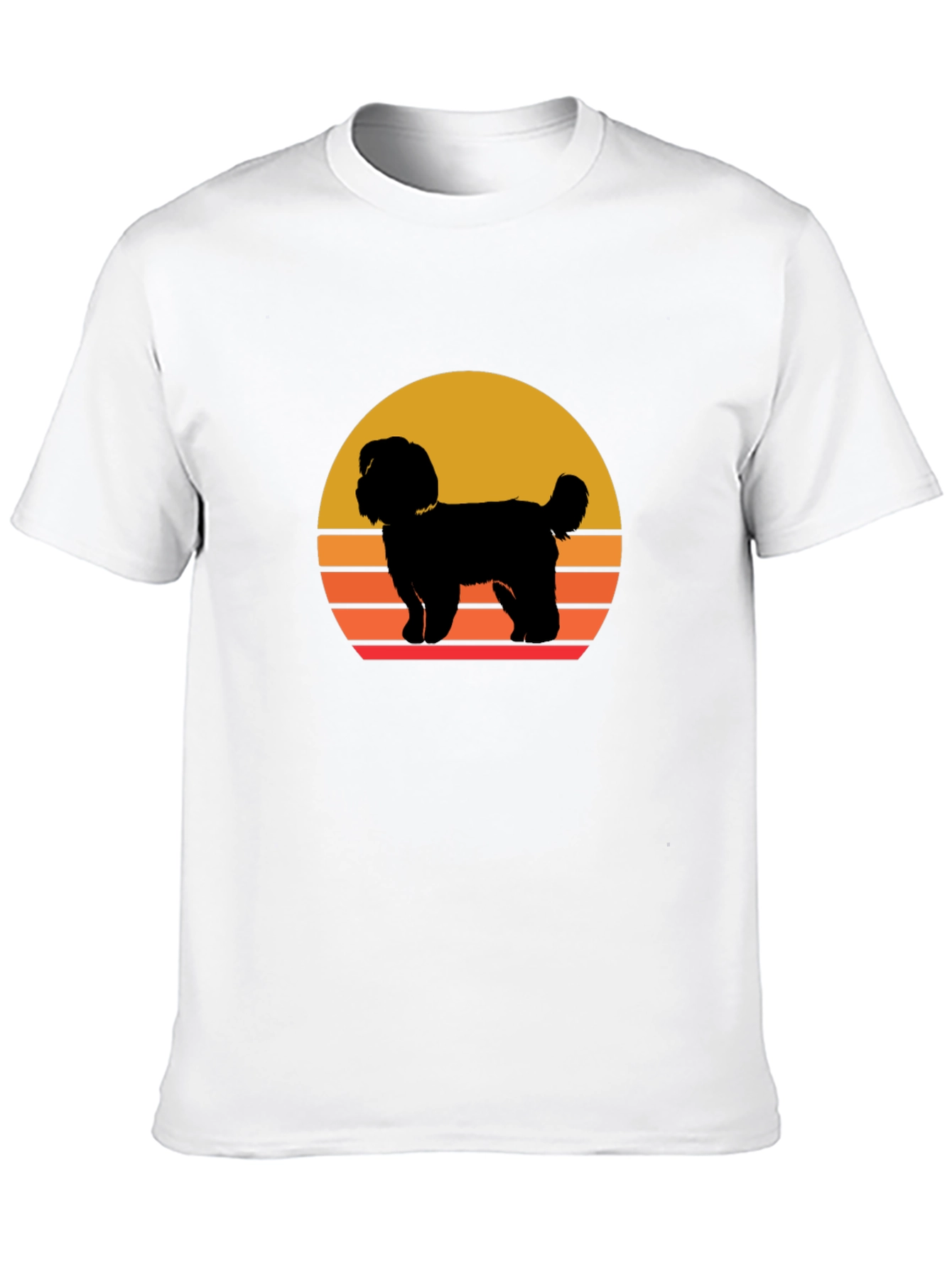 Retro Dog Silhouette T-Shirt