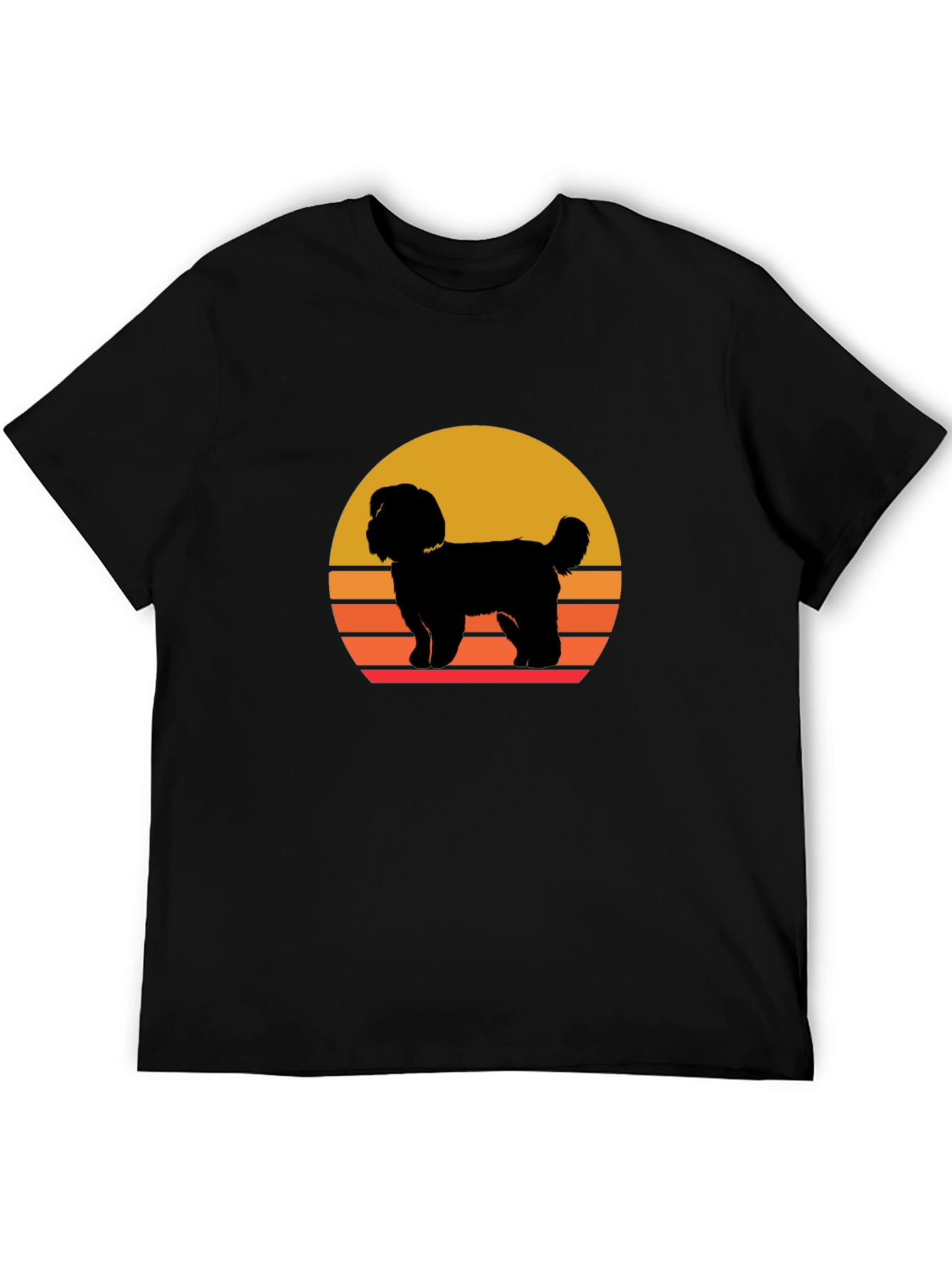 Retro Dog Silhouette T-Shirt
