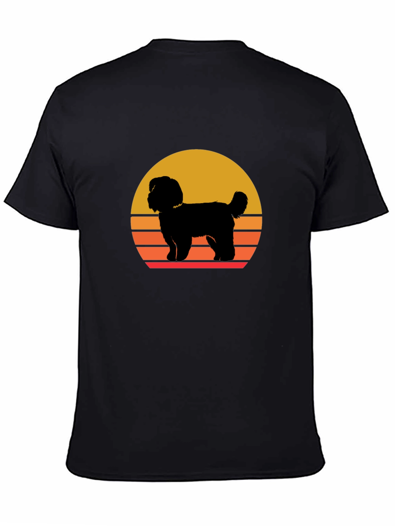 Retro Dog Silhouette T-Shirt