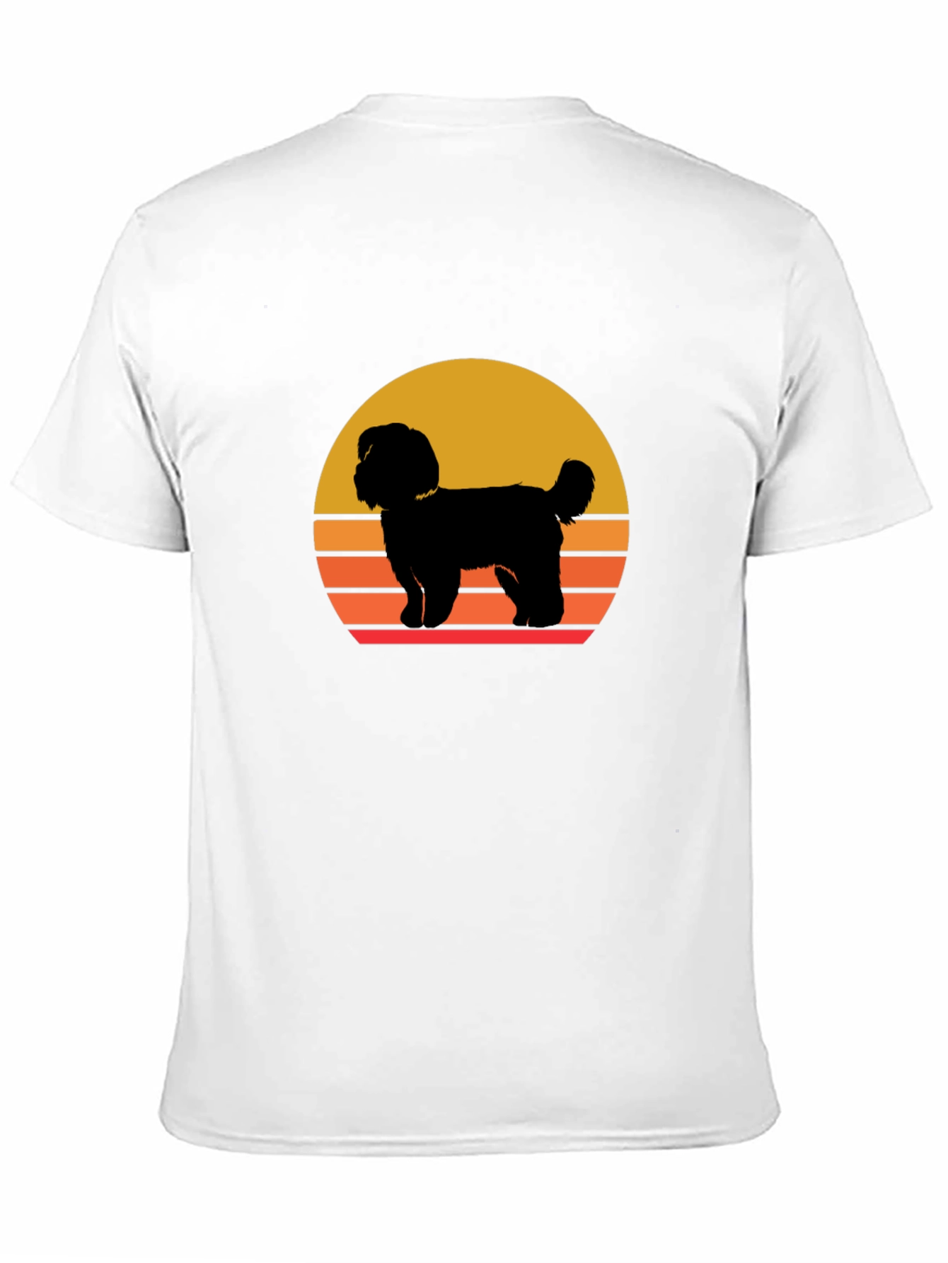 Retro Dog Silhouette T-Shirt