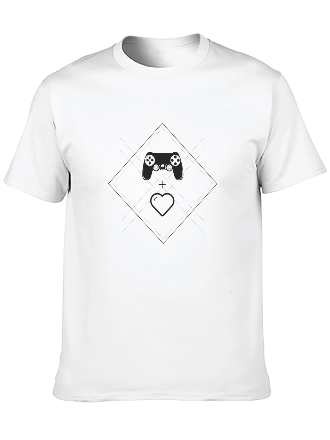 Gamer Love Black T-Shirt
