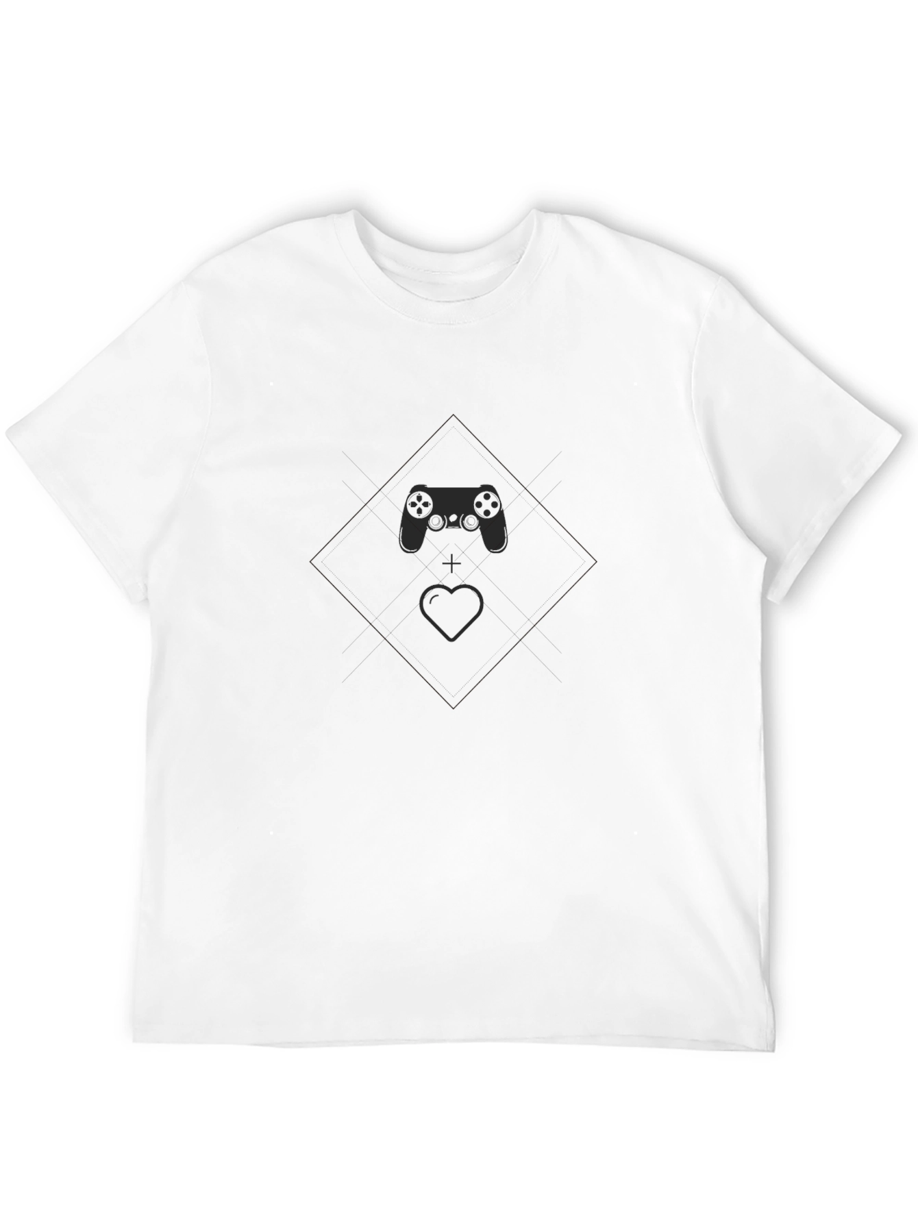 Gamer Love Black T-Shirt
