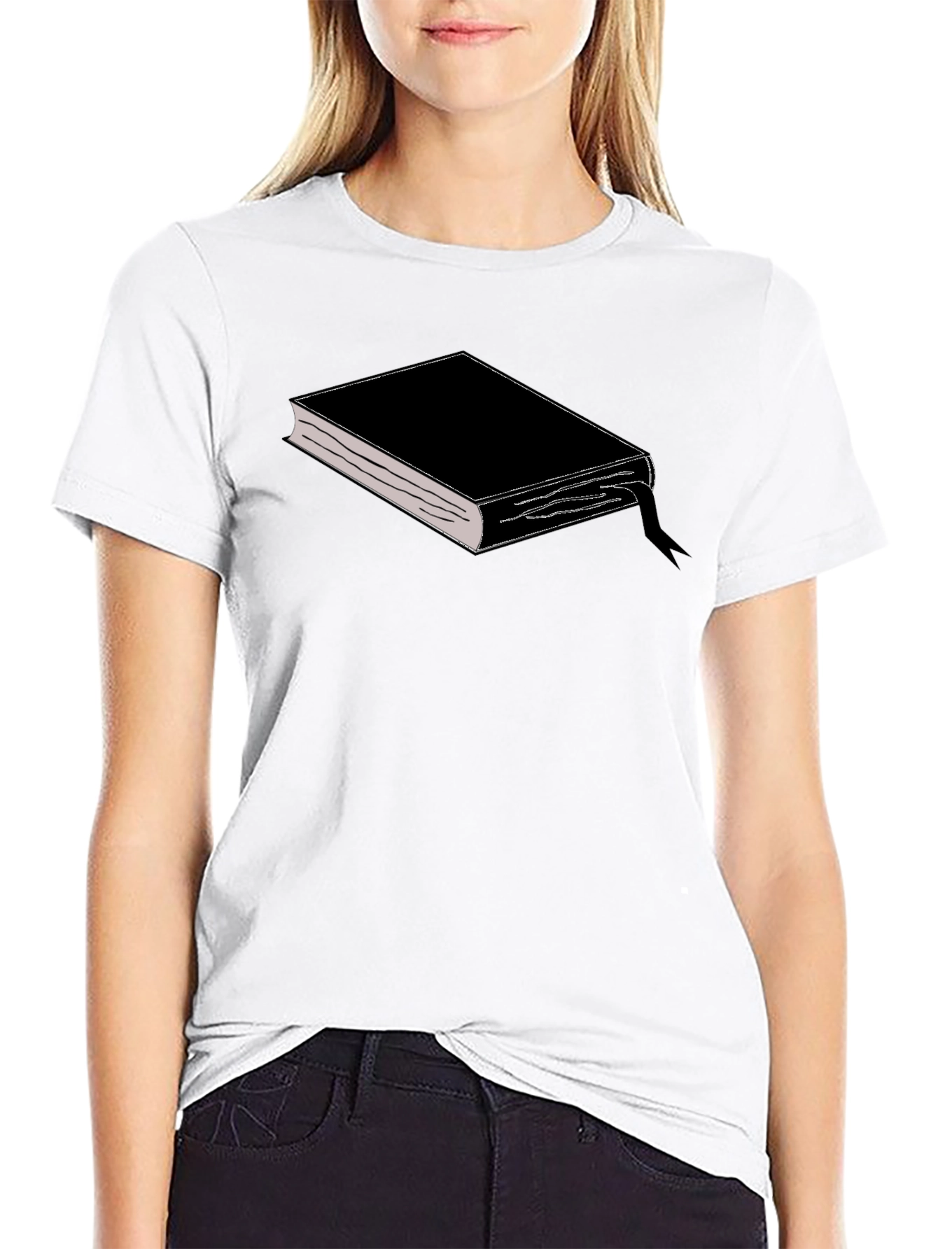 Black Book Graphic T-Shirt - Stylish and Unique Design