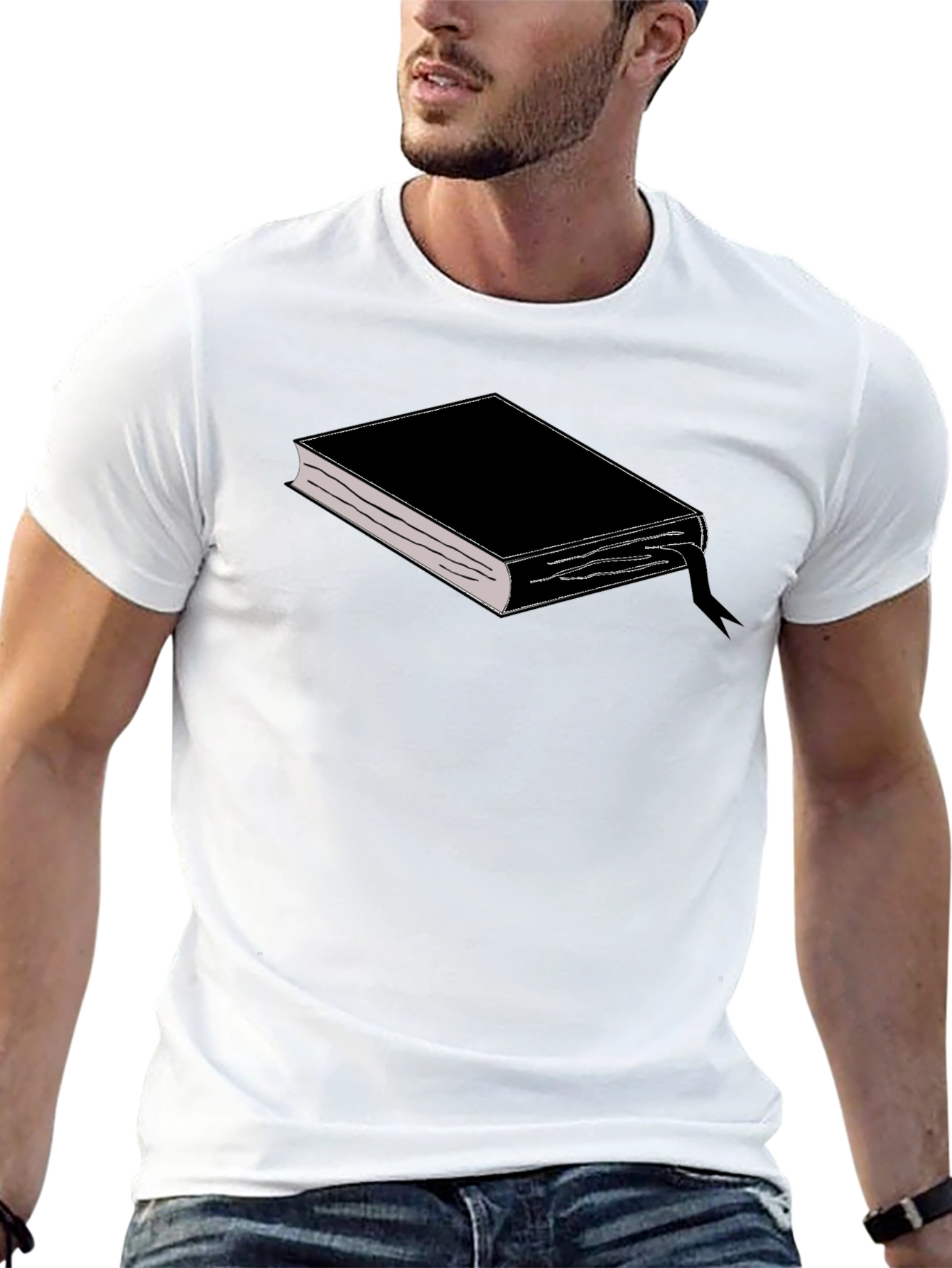 Black Book Graphic T-Shirt - Stylish and Unique Design