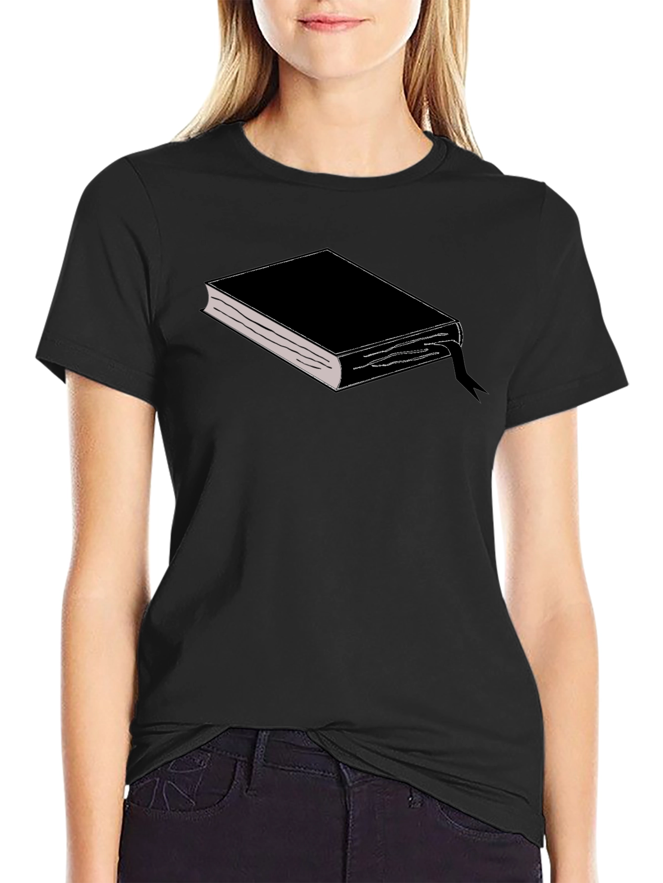 Black Book Graphic T-Shirt - Stylish and Unique Design