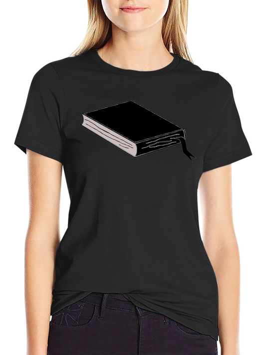 Black Book Graphic T-Shirt - Stylish and Unique Design