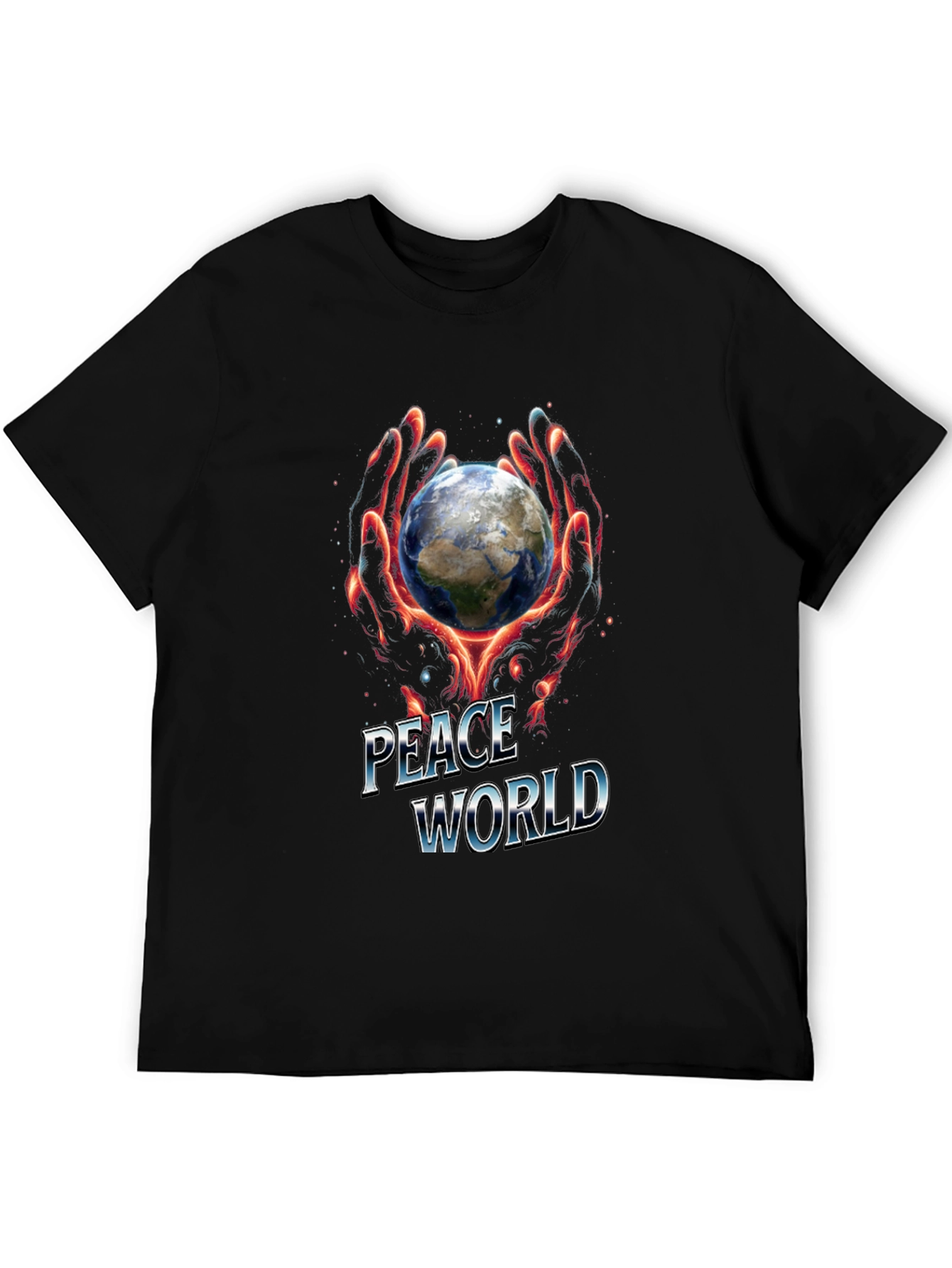 Peace World Graphic T-Shirt