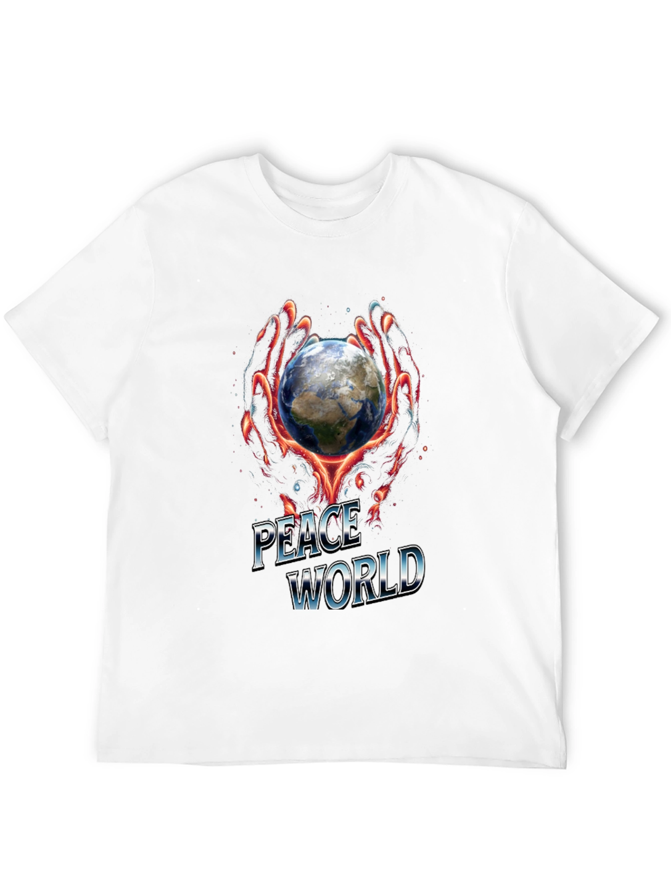 Peace World Graphic T-Shirt