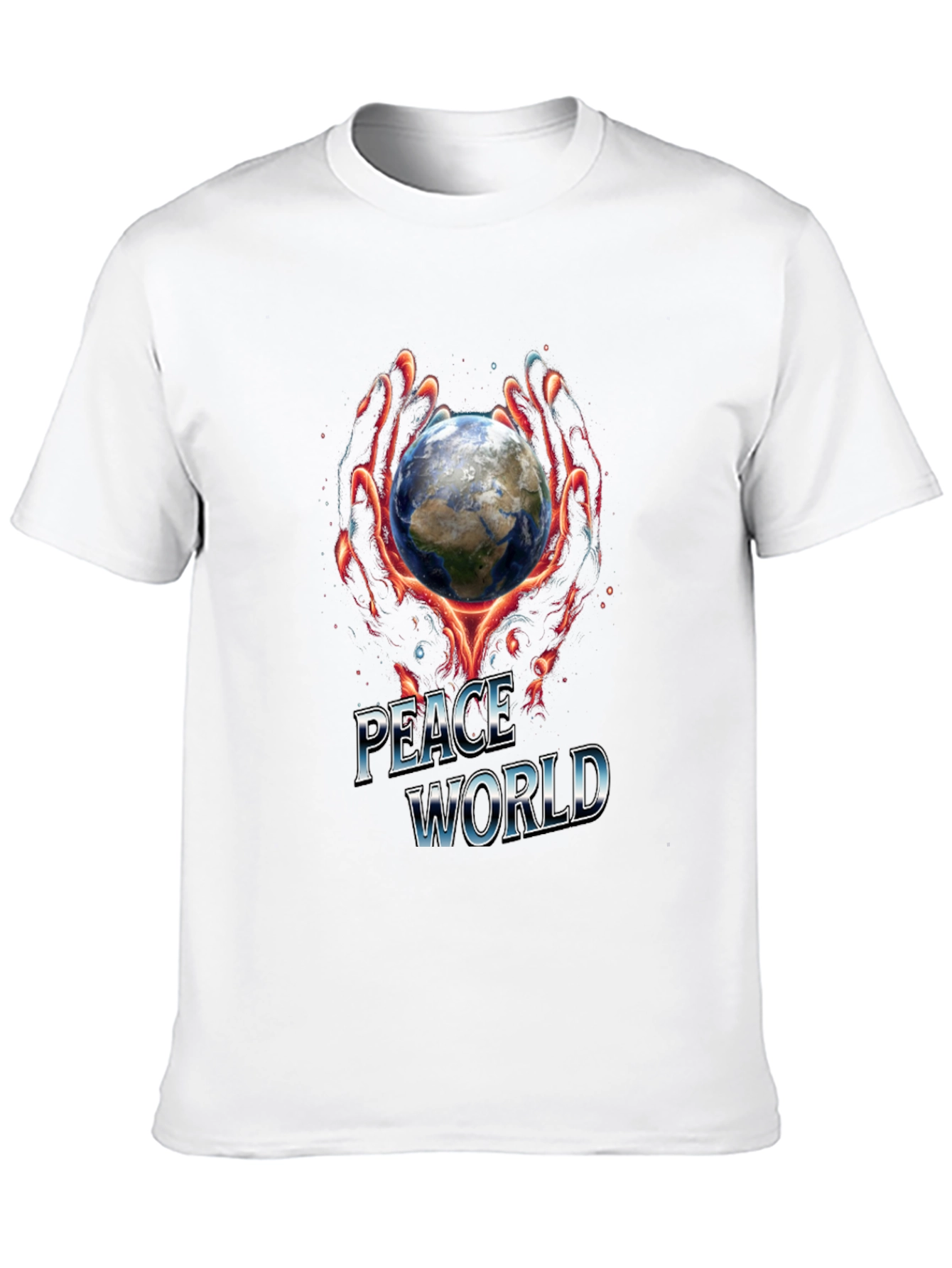 Peace World Graphic T-Shirt