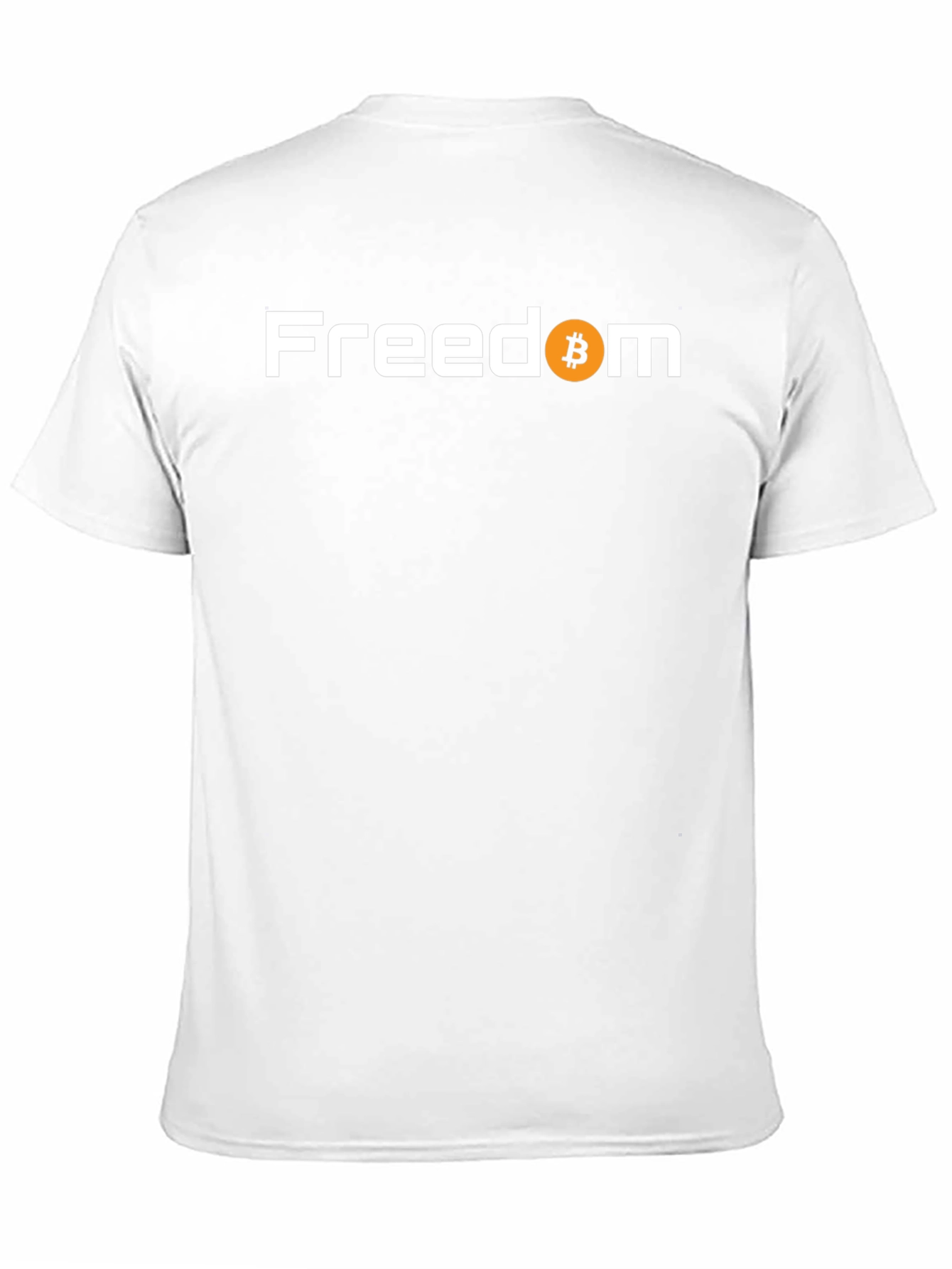 Bitcoin Freedom Graphic Tee - Crypto Inspired T-Shirt