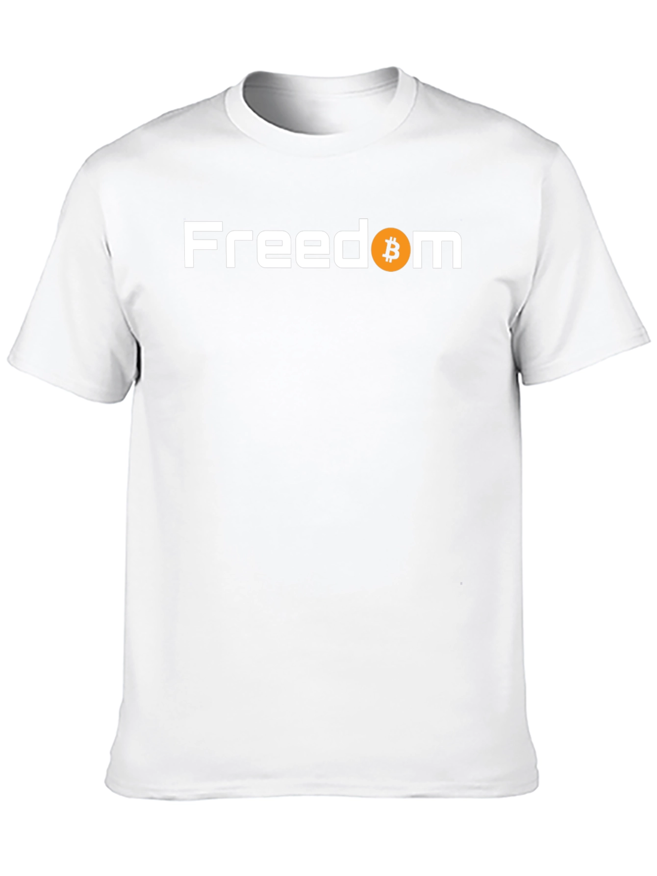 Bitcoin Freedom Graphic Tee - Crypto Inspired T-Shirt