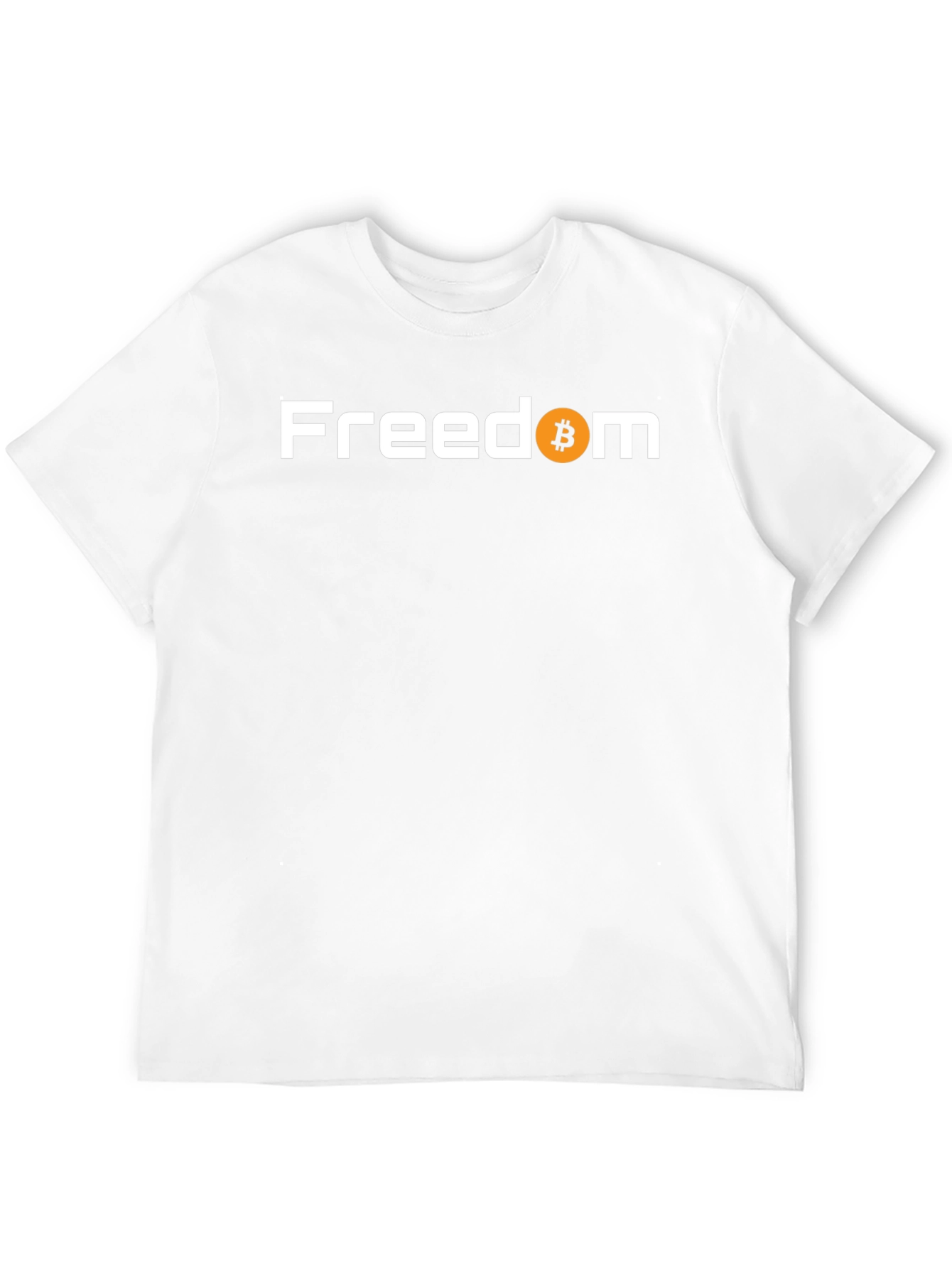Bitcoin Freedom Graphic Tee - Crypto Inspired T-Shirt