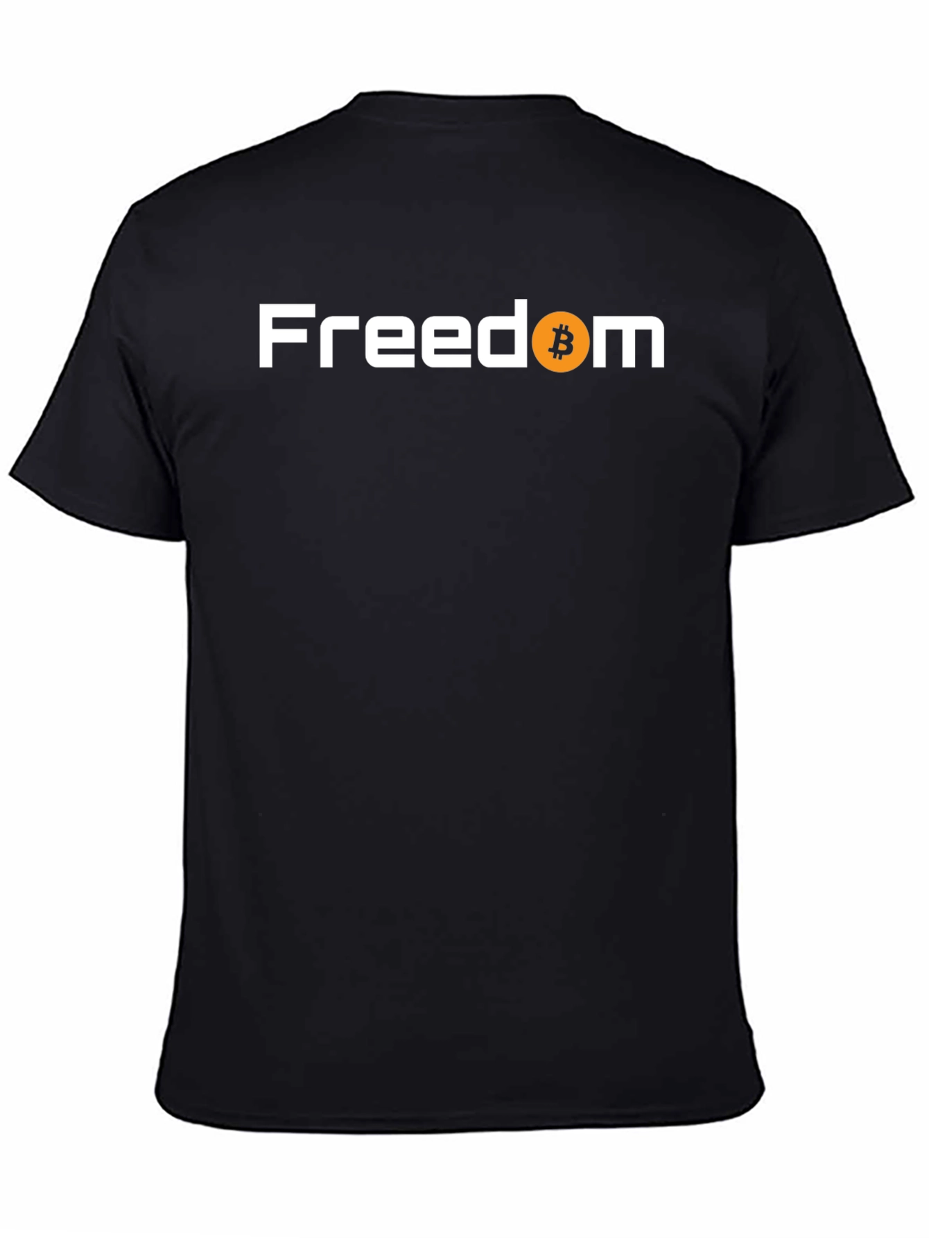 Bitcoin Freedom Graphic Tee - Crypto Inspired T-Shirt