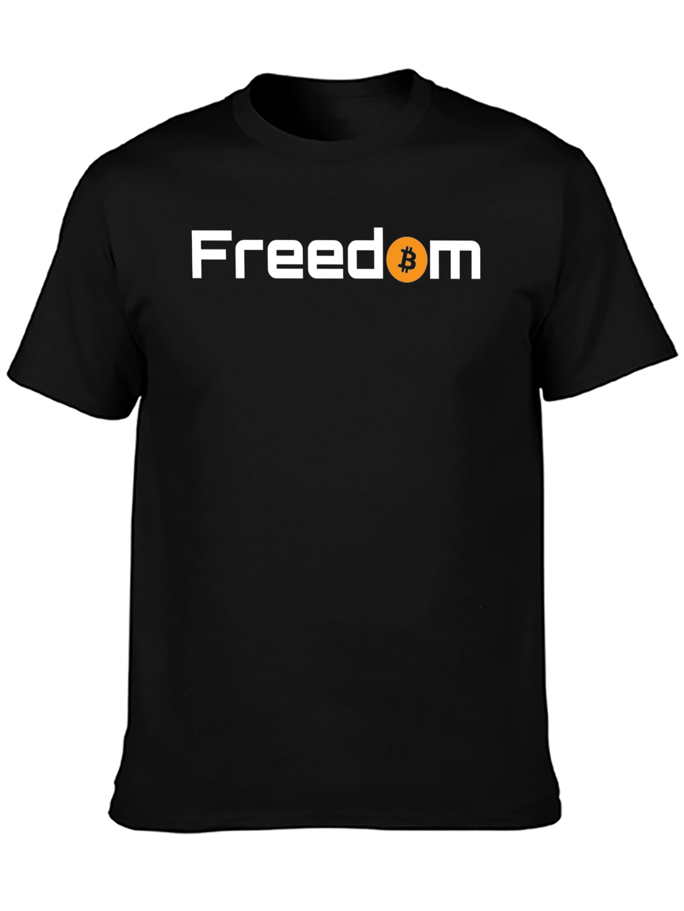 Bitcoin Freedom Graphic Tee - Crypto Inspired T-Shirt